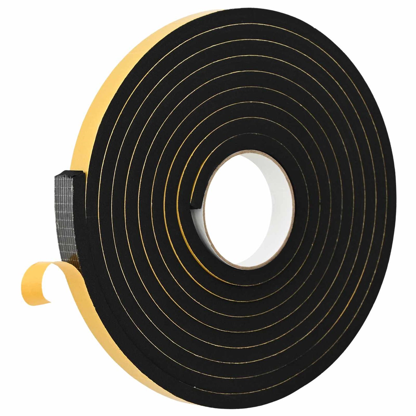 Self-adhesive Foam Tape 20 pcs Black 15mm x 5m CR Foam