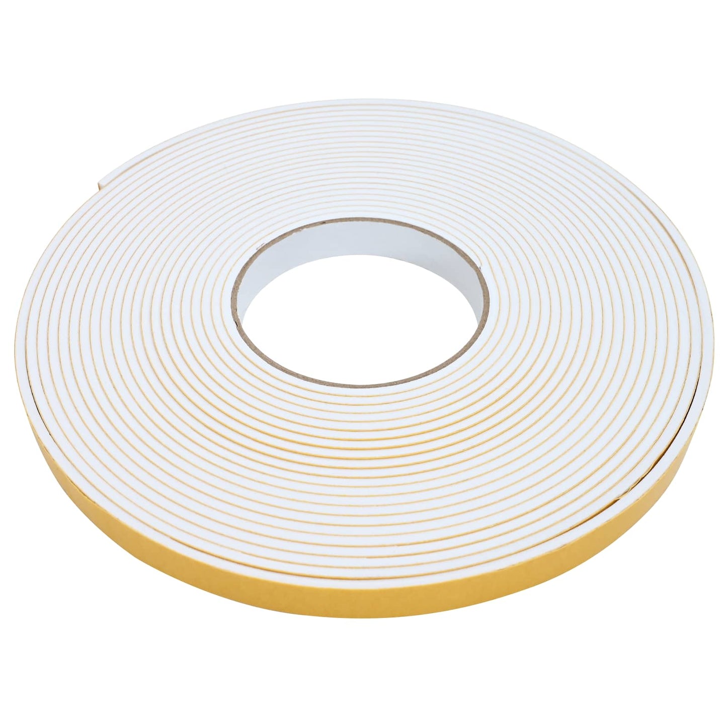 Self-adhesive Foam Tape 10 pcs White 10mm x 10m CR Foam