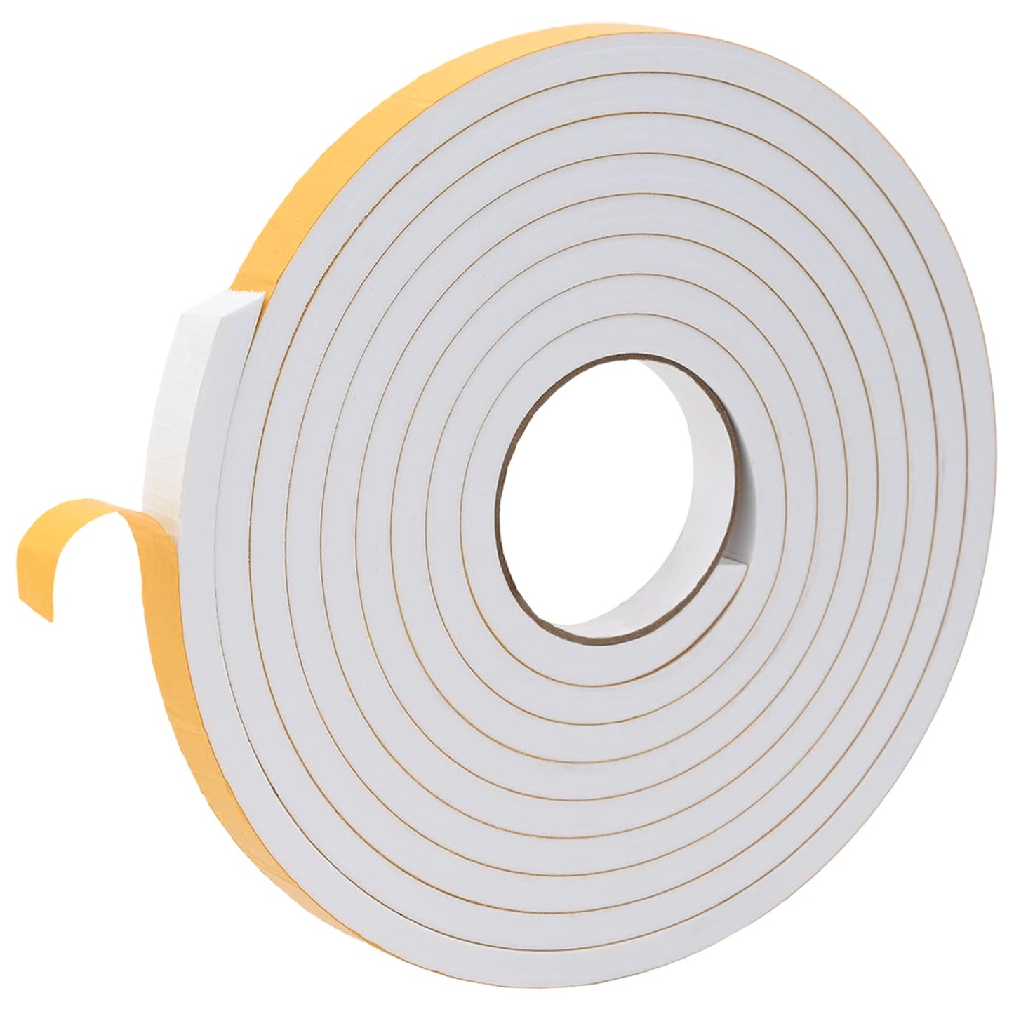 Self-adhesive Foam Tape 4 pcs White 15mm x 5m CR Foam