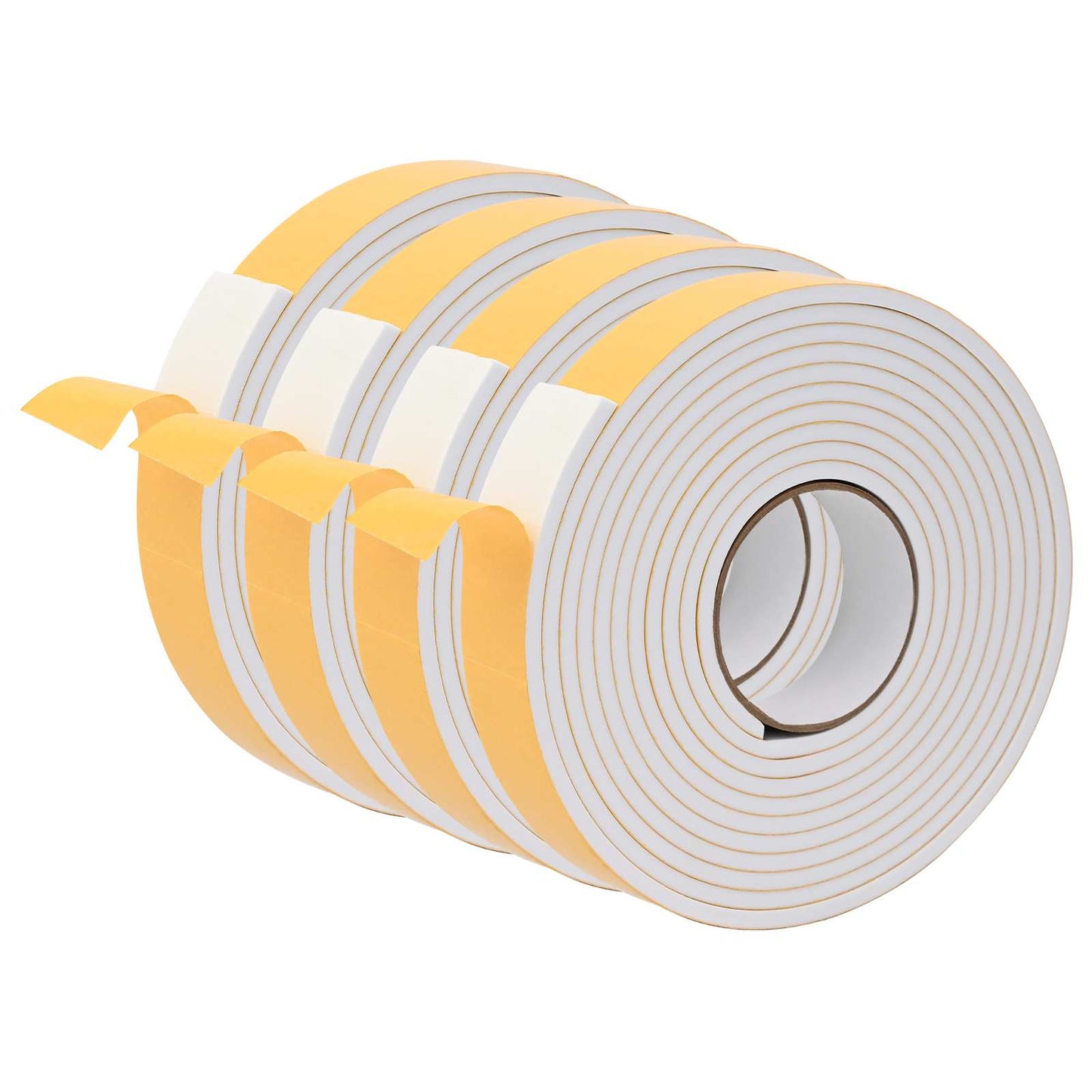 Self-adhesive Foam Tape 4 pcs White 30mm x 5m CR Foam