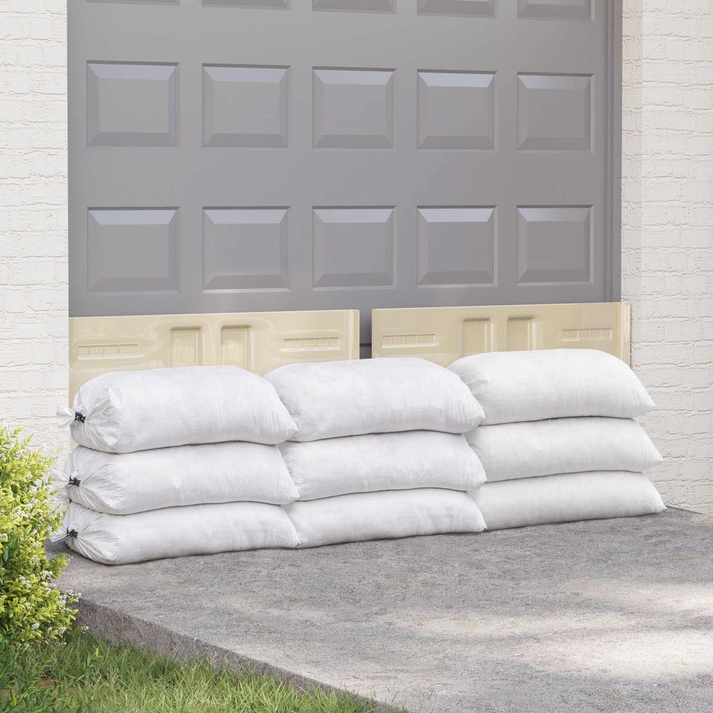 Woven Sacks 50 pcs White 30 x 45 cm PP