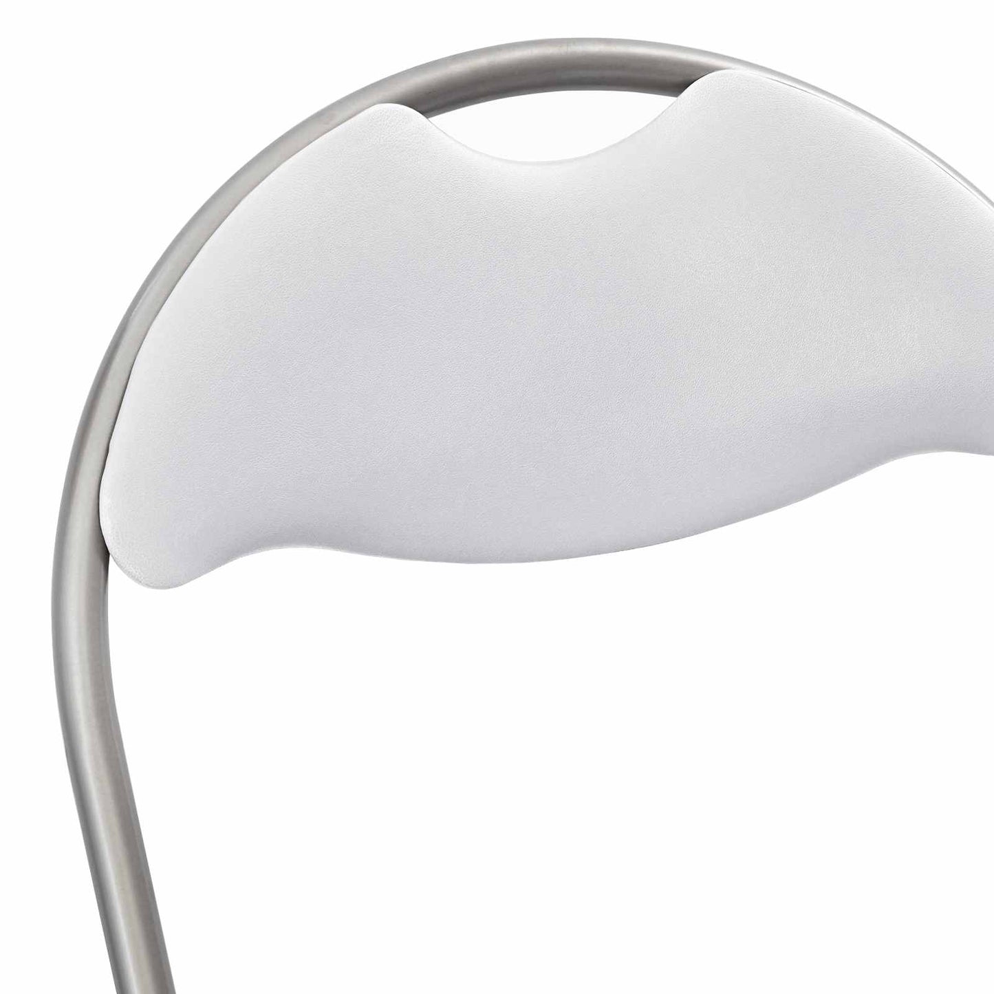 Folding Chair 2 pcs White and Grey 48 x 43.5 x 81 cm