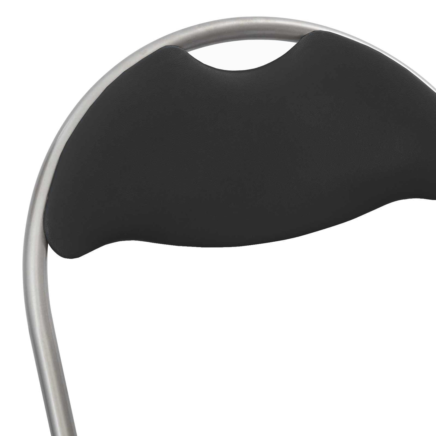 Folding Chair 8 pcs Black and Grey 48 x 43.5 x 81 cm