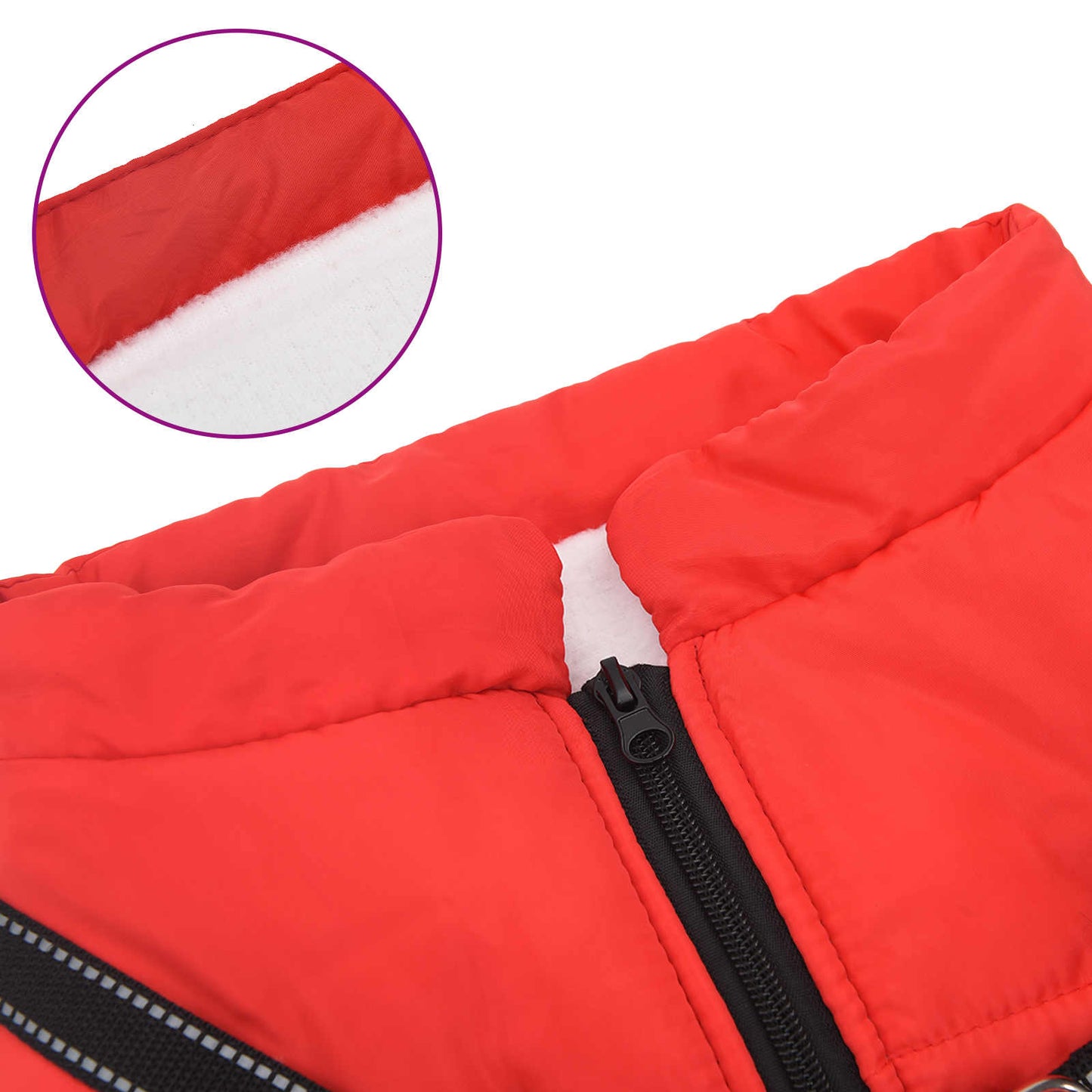 Dog Coat Red L48