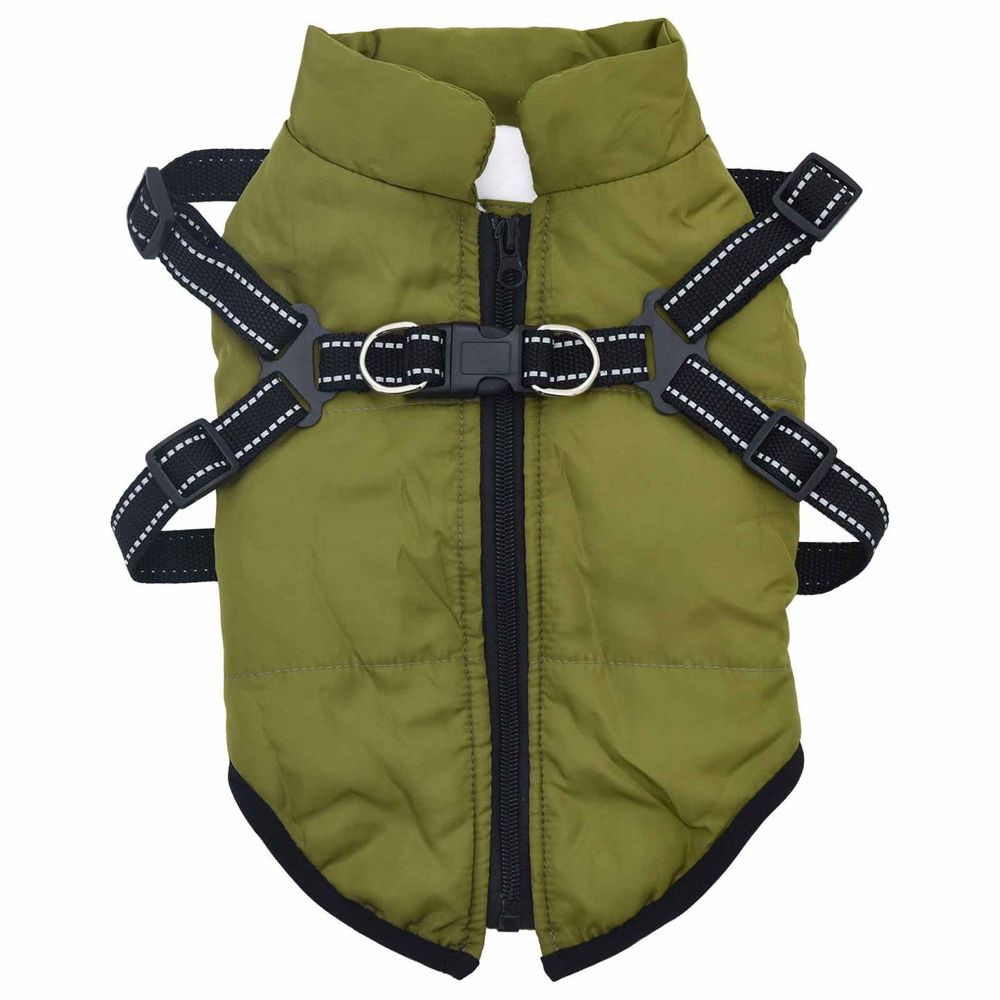 Dog Coat Army Green L24