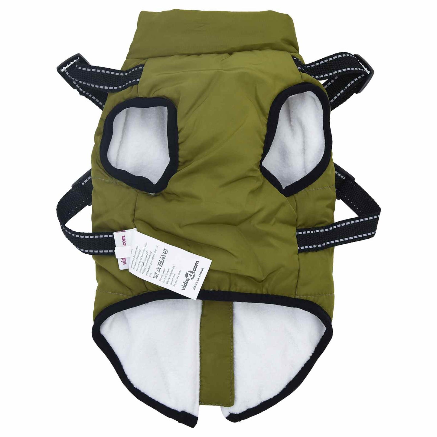 Dog Coat Army Green L28