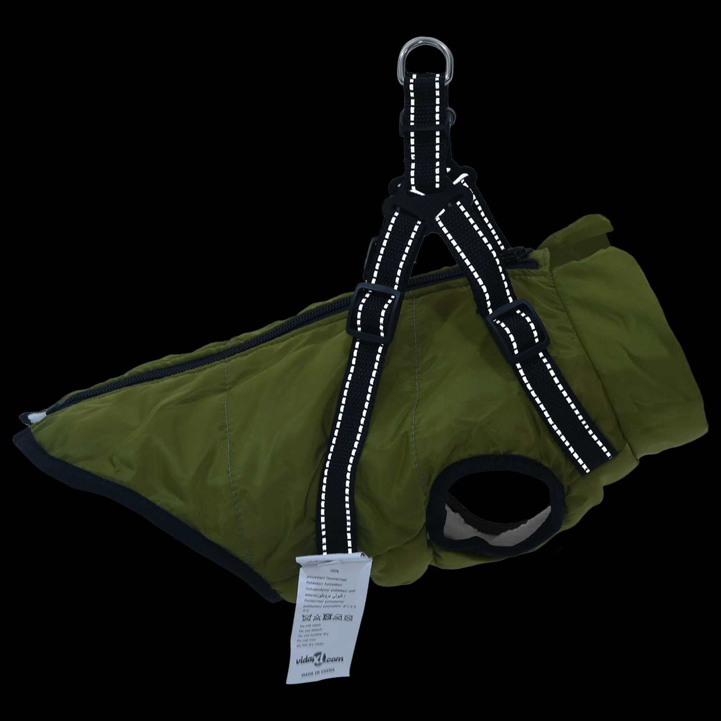 Dog Coat Army Green L28