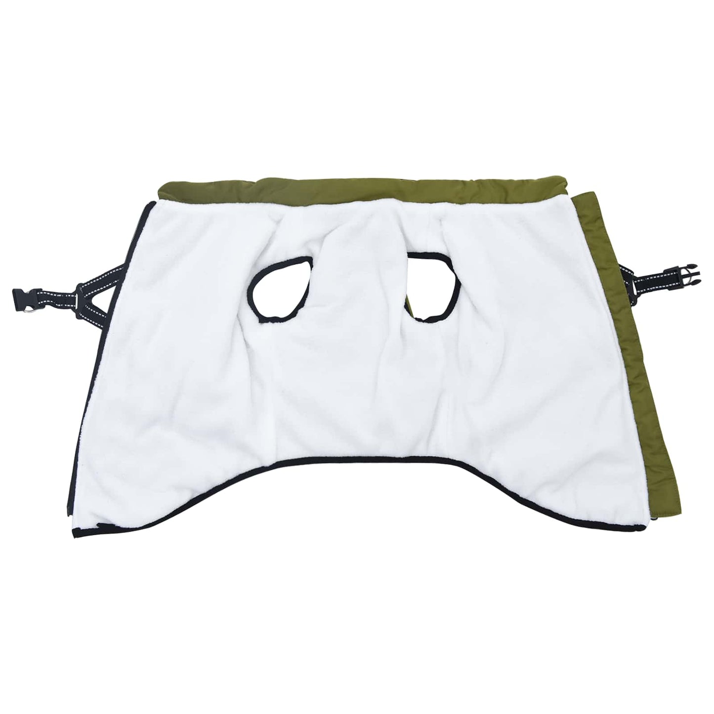 Dog Coat Army Green L44