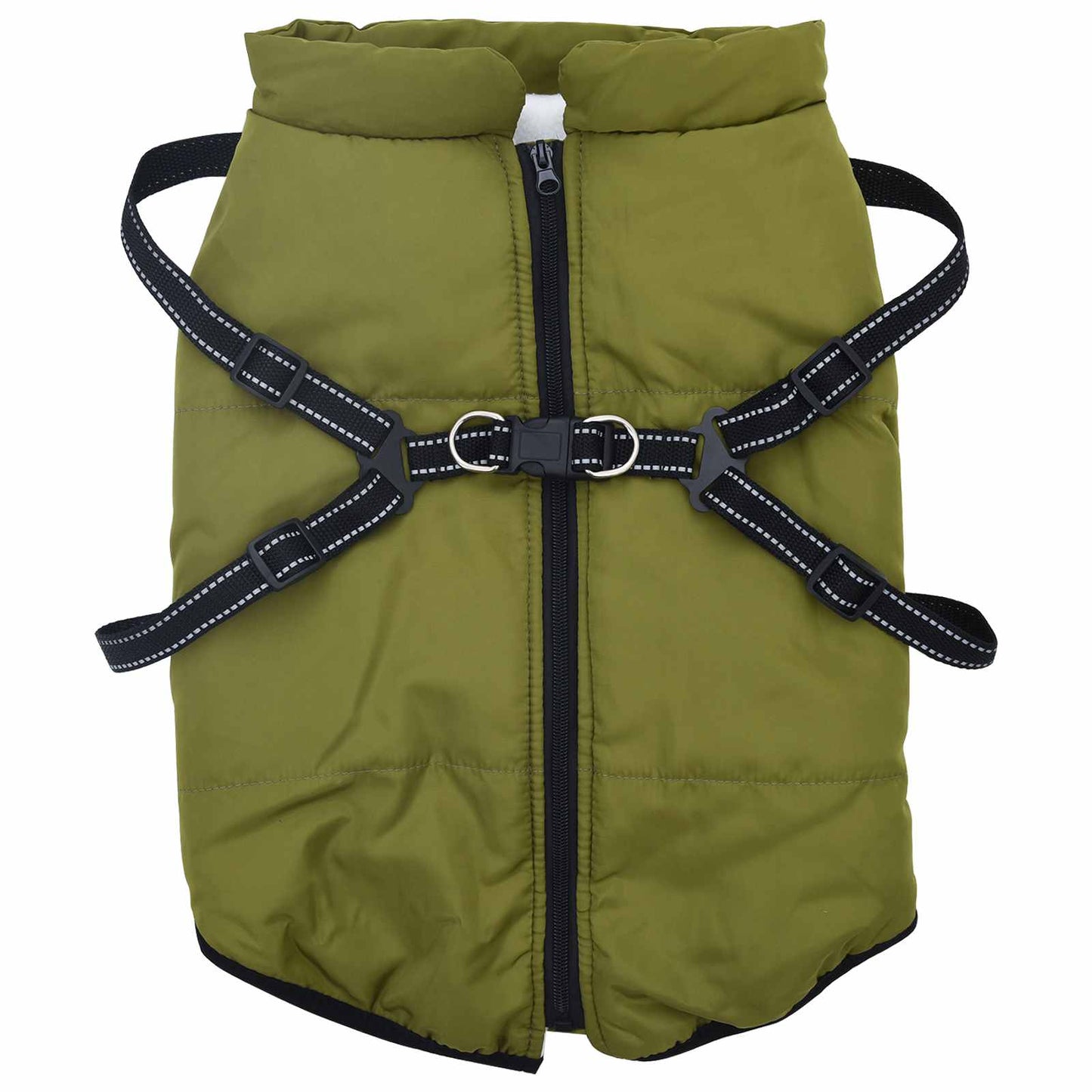 Dog Coat Army Green L48