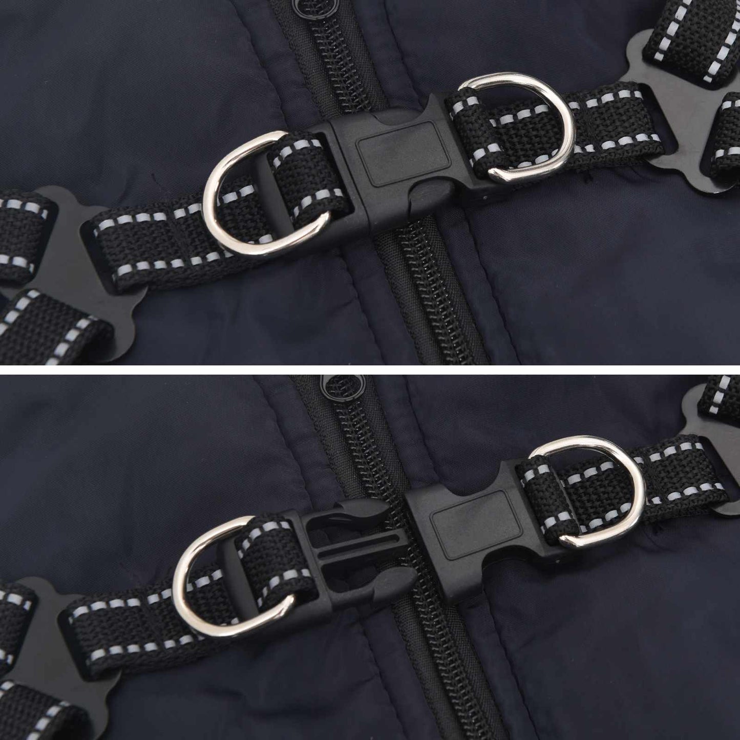 Dog Coat Navy Blue L32