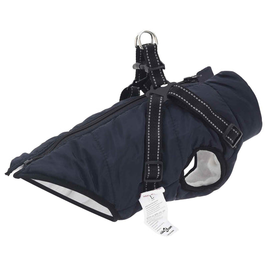 Dog Coat Navy Blue L32