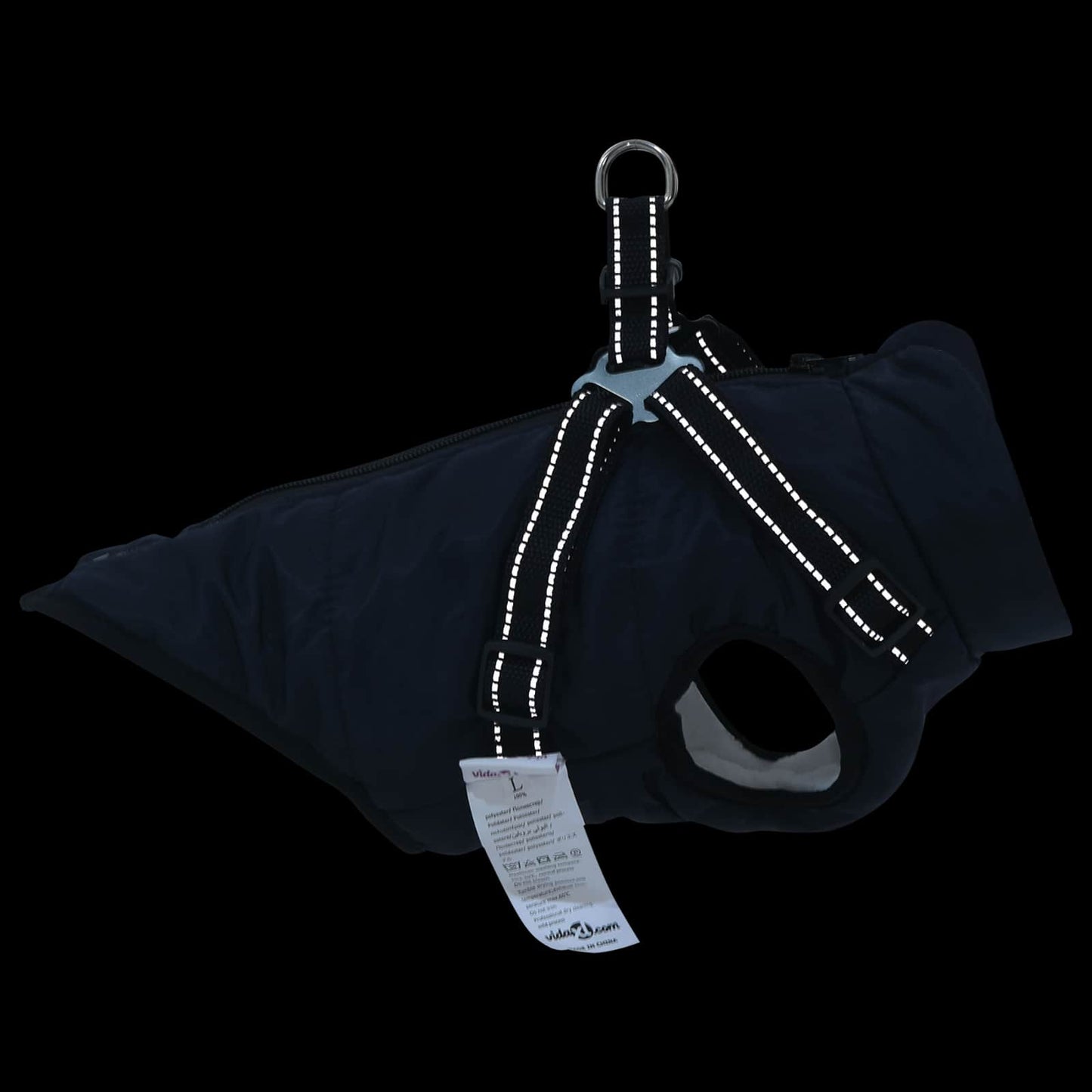Dog Coat Navy Blue L32