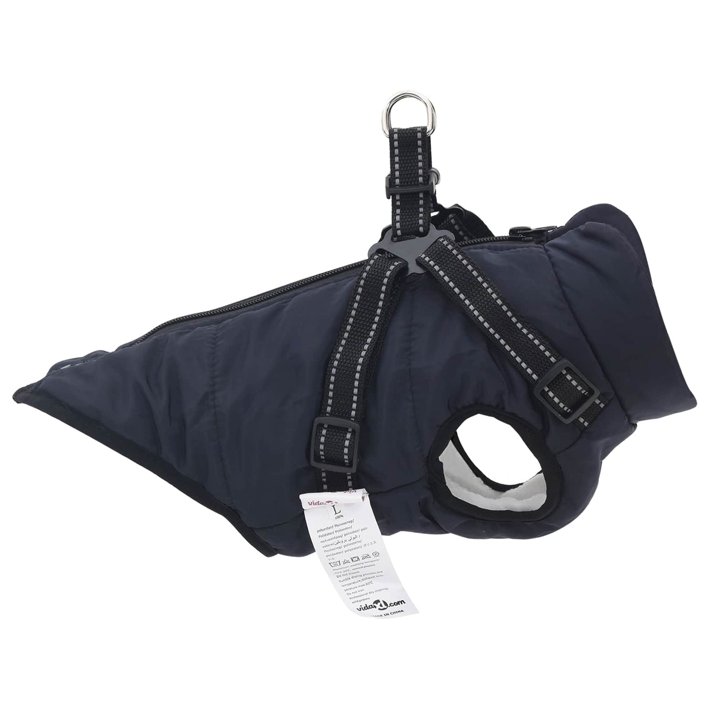 Dog Coat Navy Blue L36