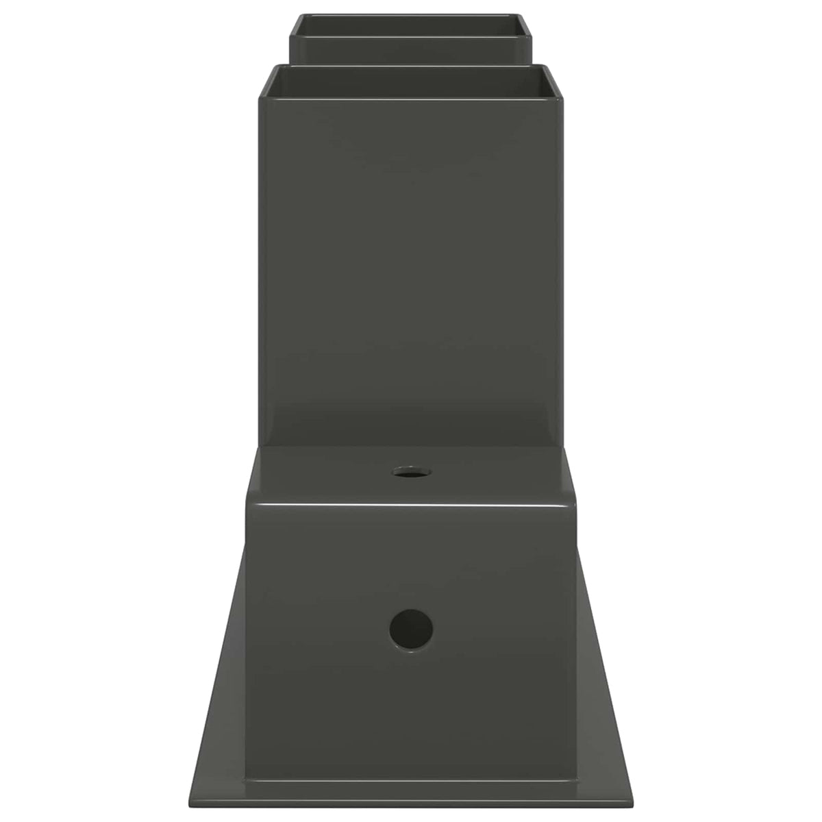 Firewood Stack Aid 2 pcs Anthracite 34 x 10 x 15 cm Steel