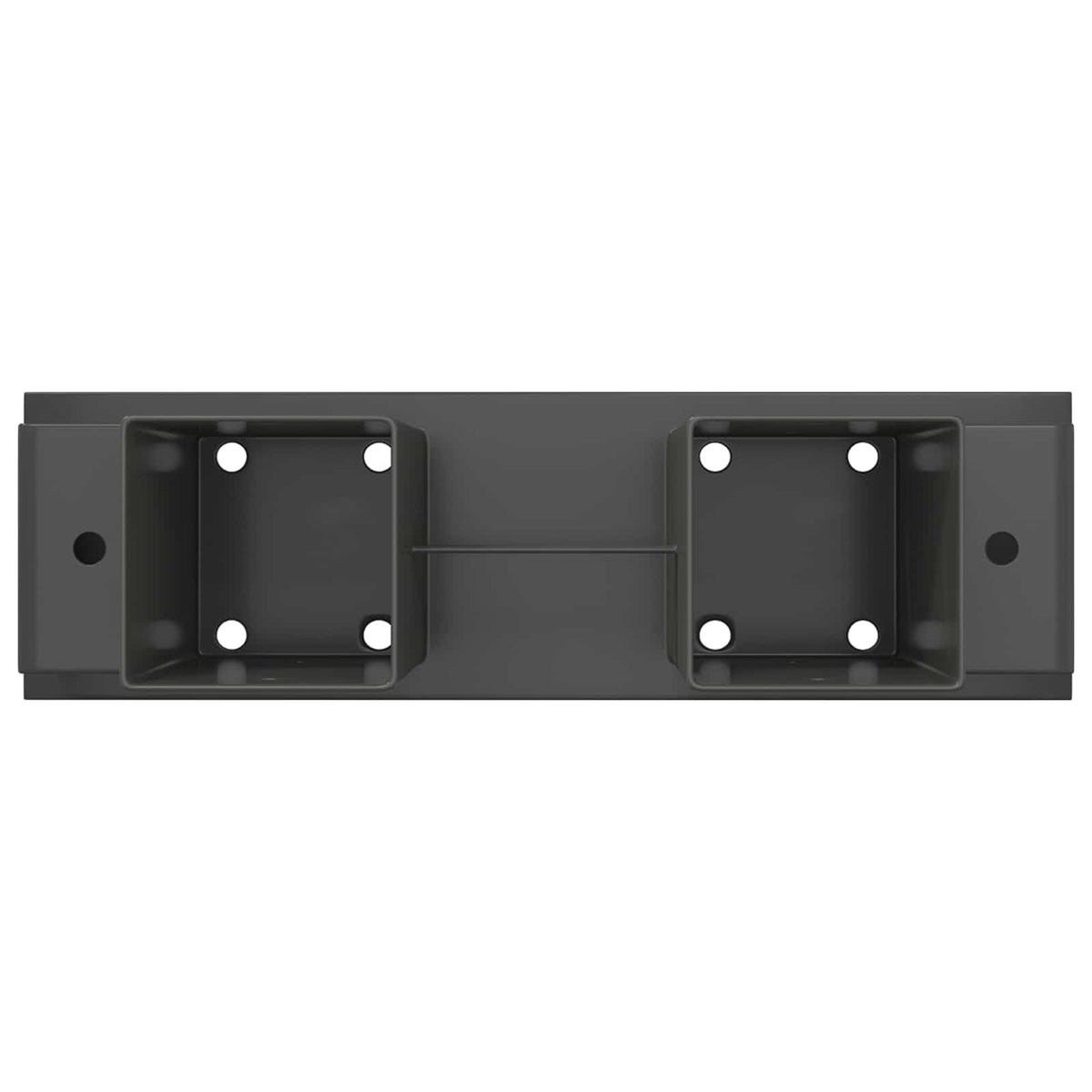 Firewood Stack Aid 2 pcs Anthracite 34 x 10 x 15 cm Steel