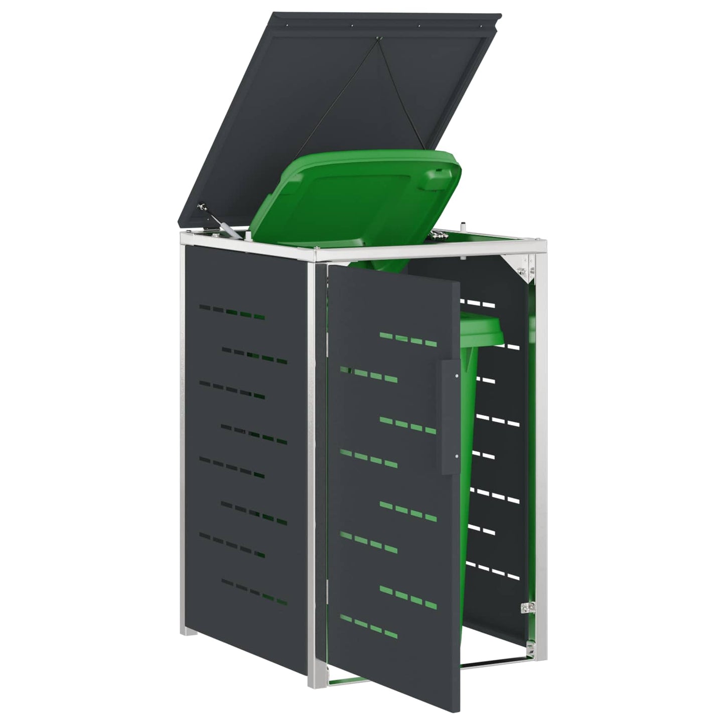 Wheelie Bin Storage Anthracite 77.5 x 69 x 112.5 cm