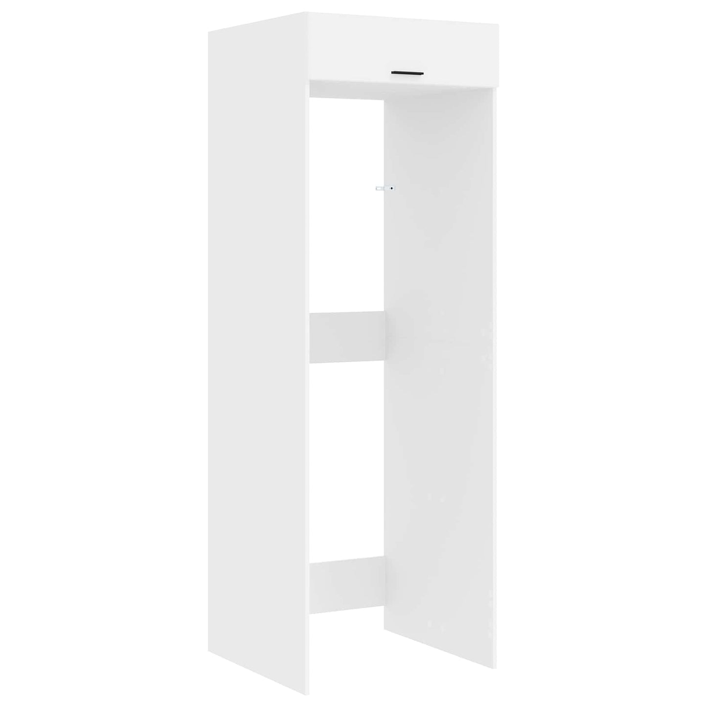 Wash Machine Cabinet White 67.5 x 68 x 200 cm Engineered wood
