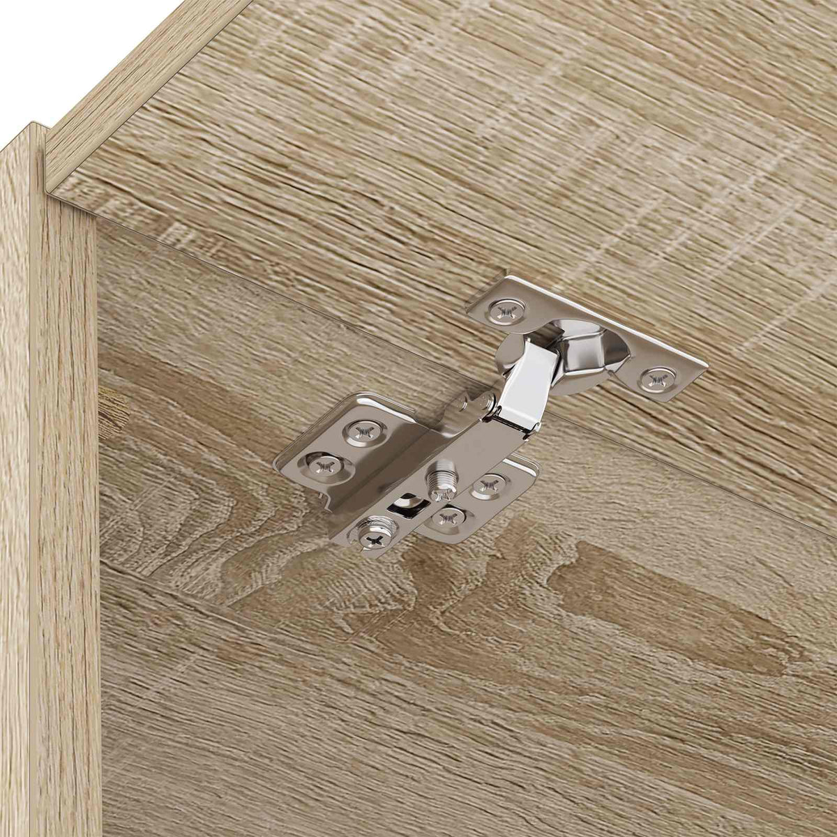 Wash Machine Cabinet with Storage Sonoma Oak 67.5 x 68 x 200 cm