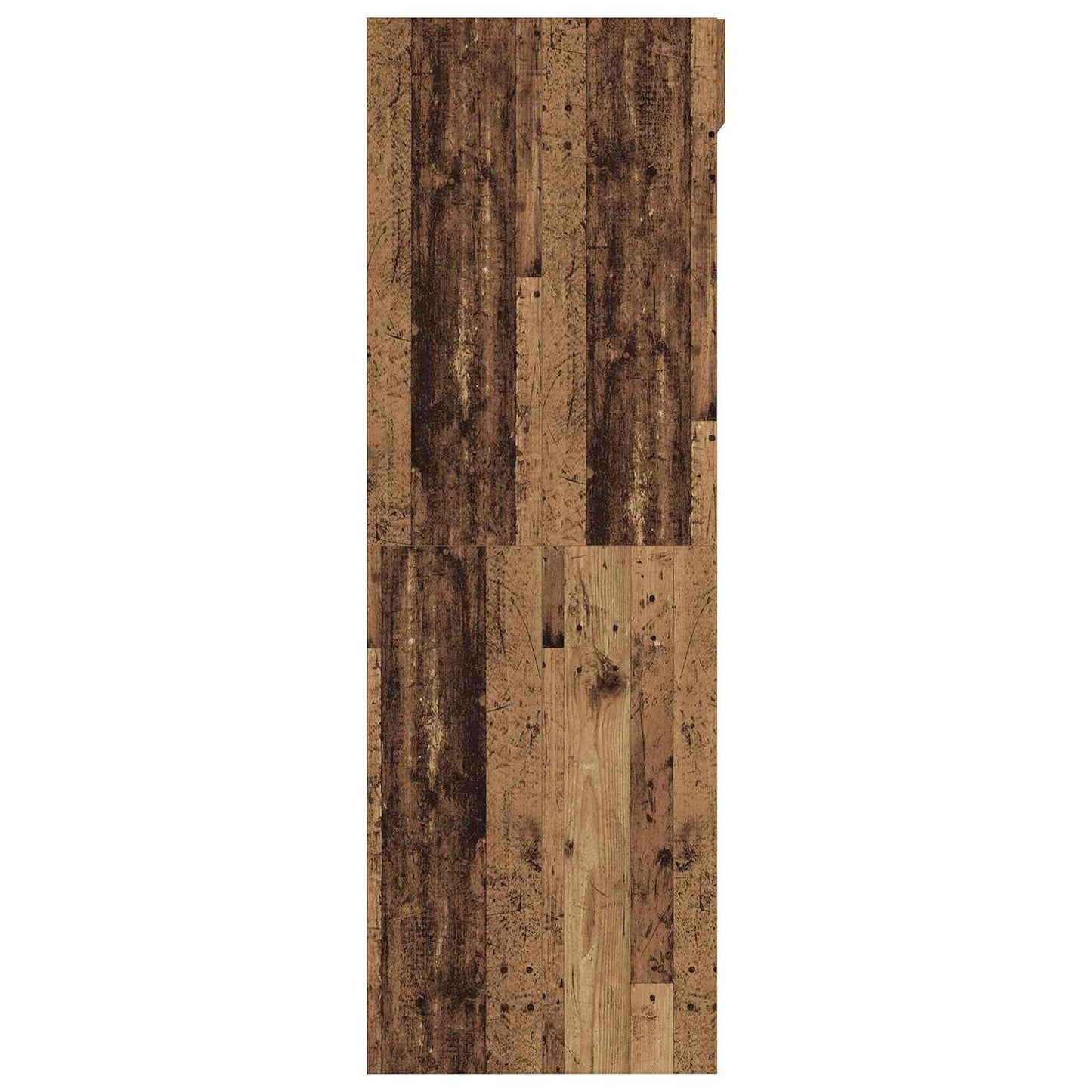 Wash Machine Cabinet with Storage Old Wood 67.5 x 68 x 200 cm