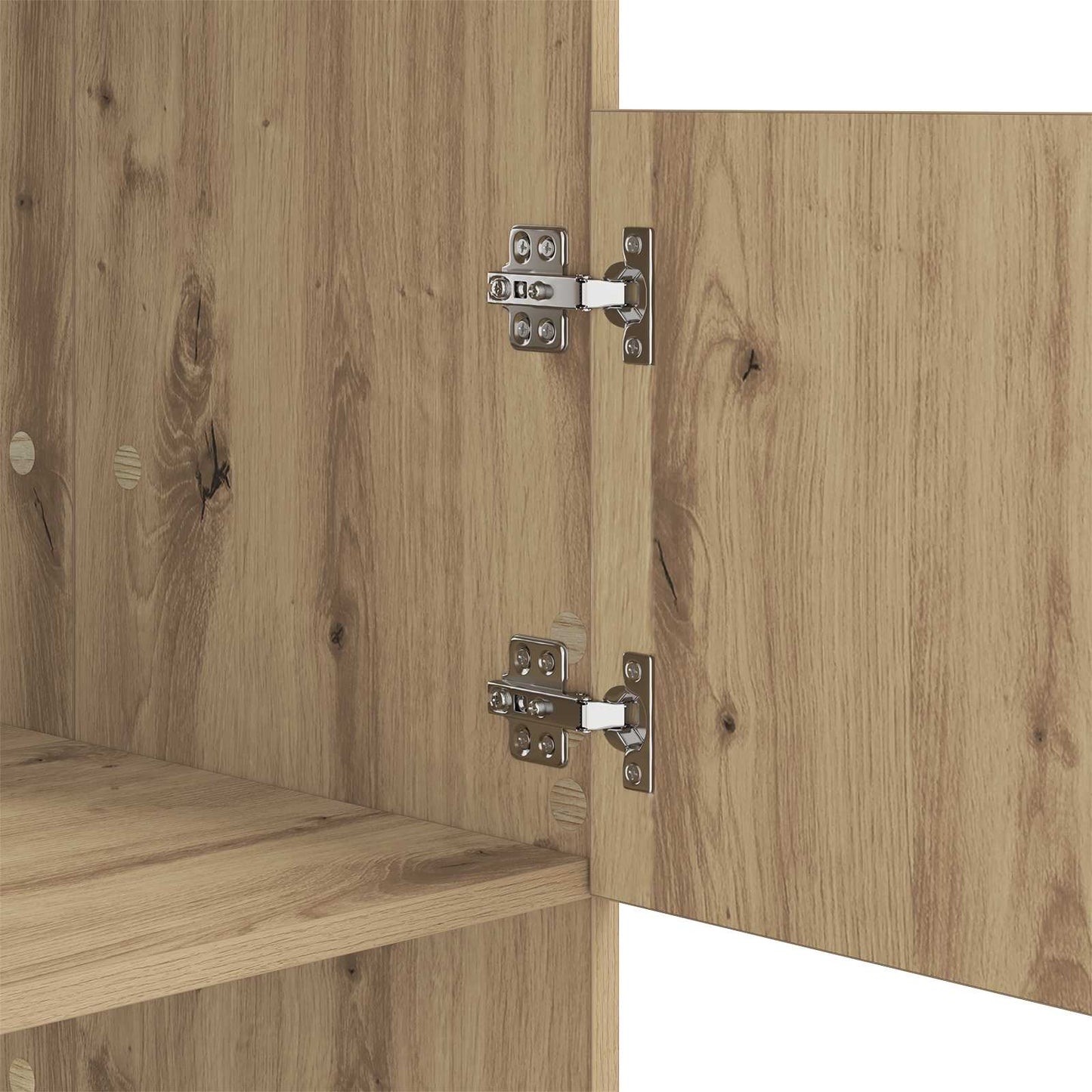 Laundry Cabinet Artisan Oak 50 x 68 x 102 cm Engineered wood