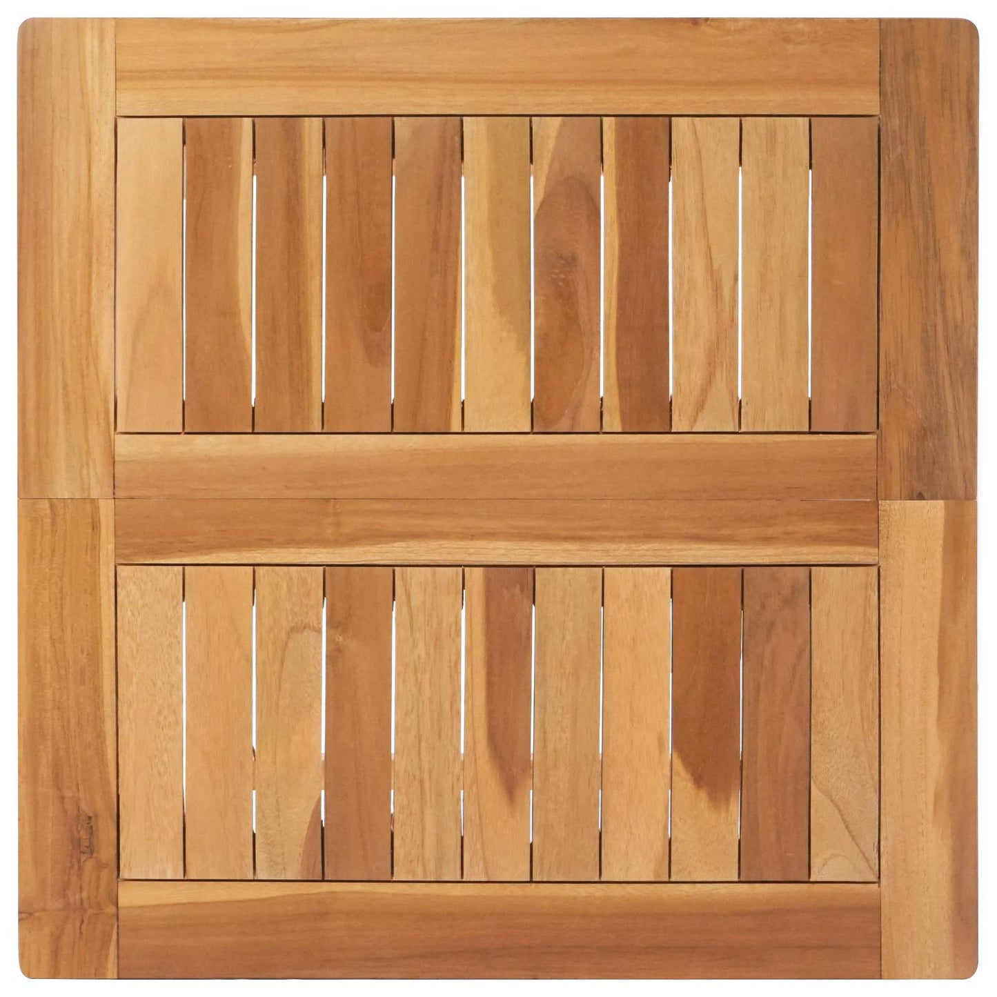 Bar Table Natural 60 x 60 x 105 cm Solid-Teak