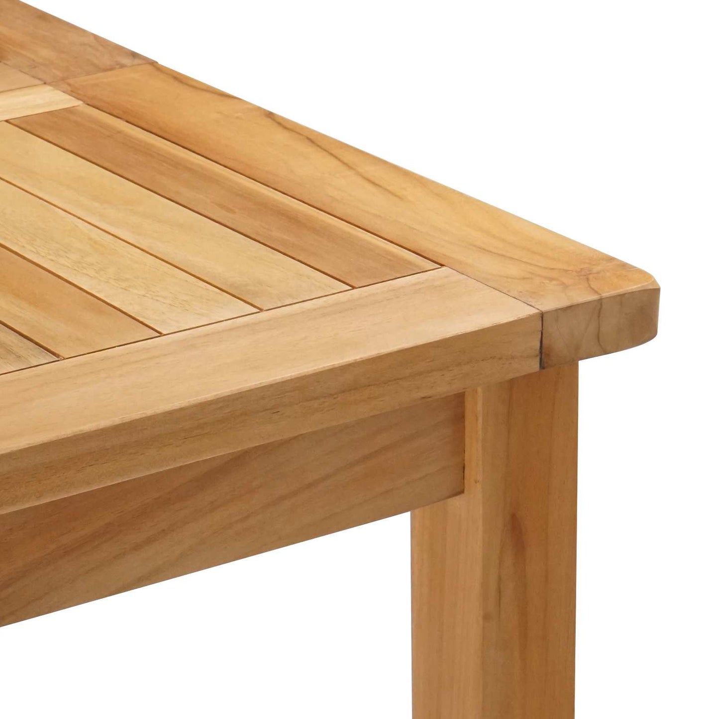 Bar Table Natural 150 x 75 x 105 cm Solid Teak Wood