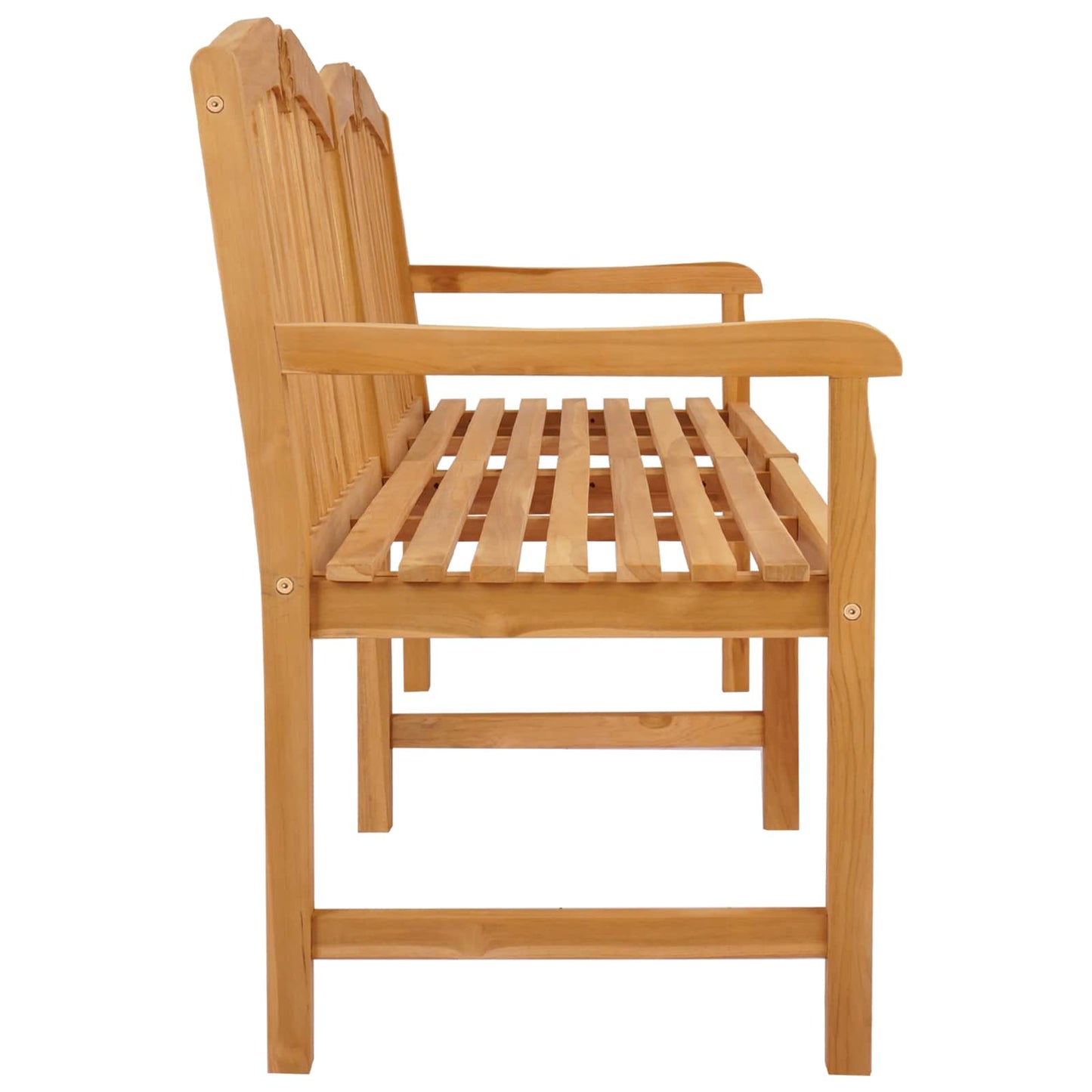 Handcarved Rose Bench Natural 180.5 x 60 x 96 cm