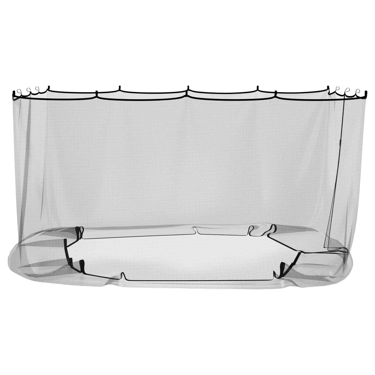 Mosquito Net for Gazebo 220 mesh Black 4.5 x 3 x 2 m Polyester