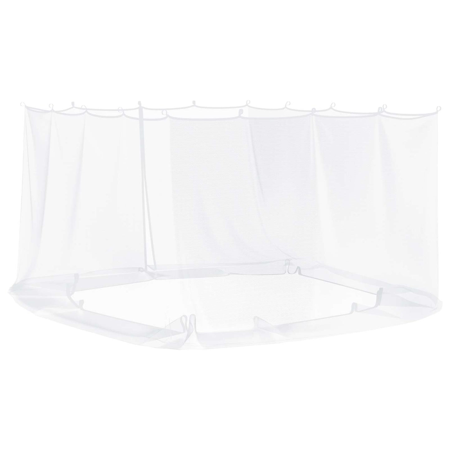 Mosquito Net for Gazebo 220 mesh White 3.6 x 3.6 x 2 cm