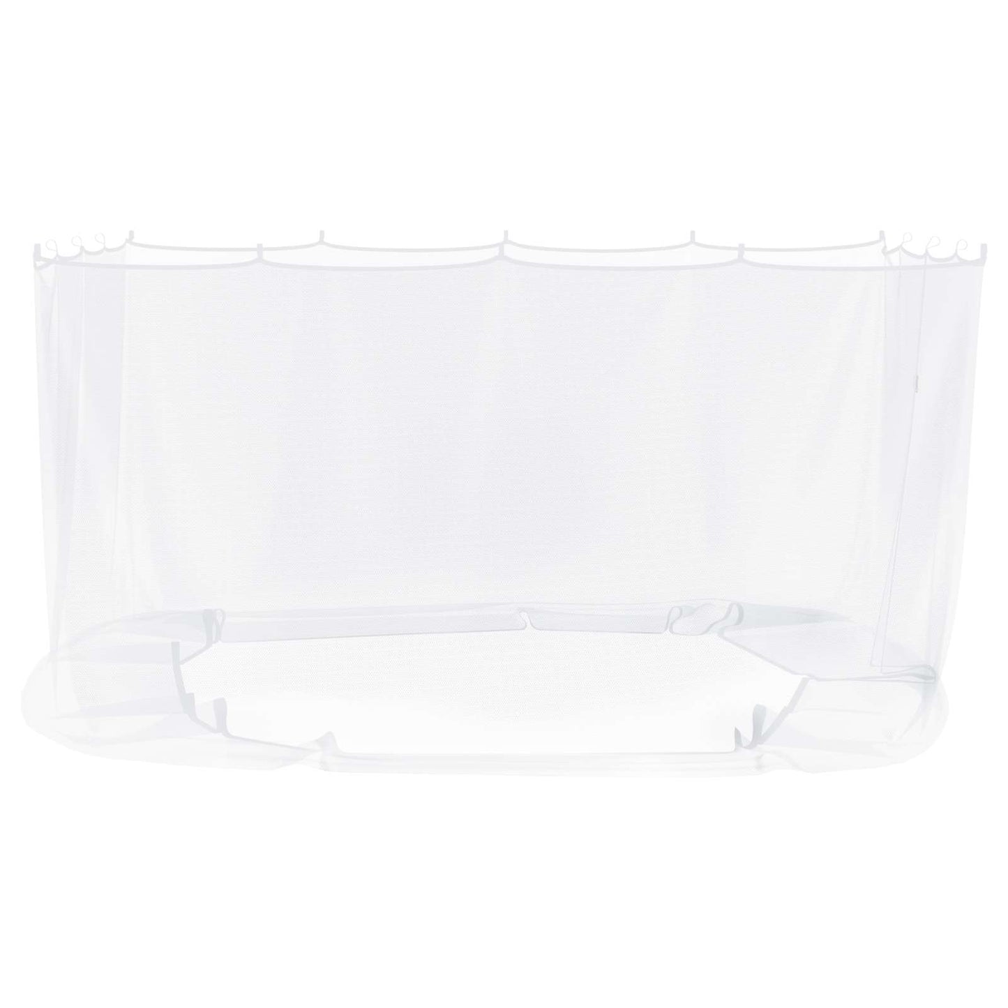 Mosquito Net for Gazebo 220 mesh White 4 x 3 x 2 cm Polyester