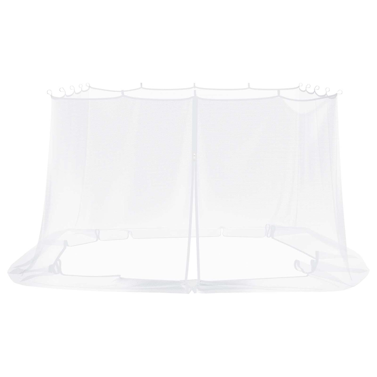 Mosquito Net for Gazebo 220 mesh White 4.5 x 3 x 2 m Polyester