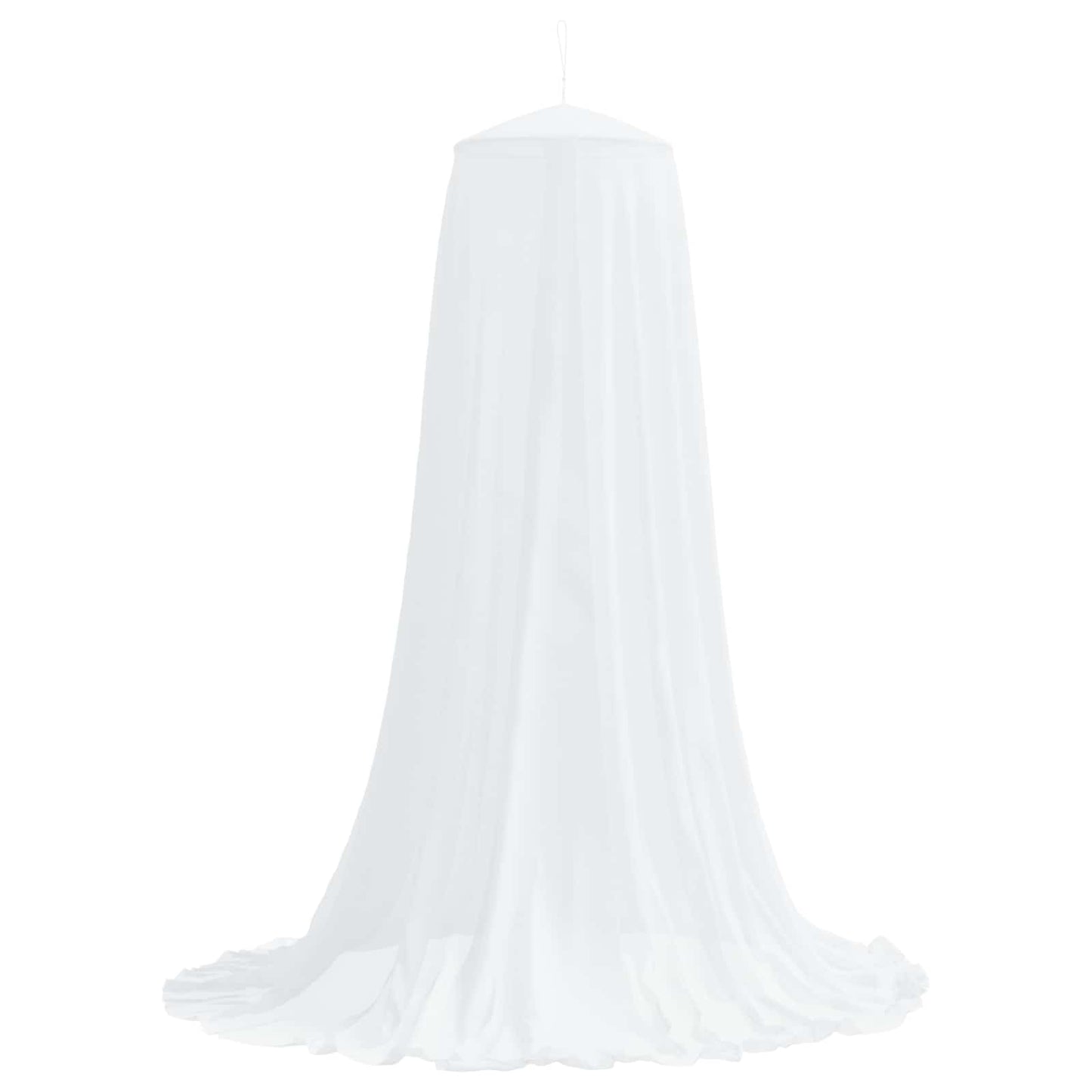 Mosquito Net for Bed 3 pcs 156 mesh White Ø56 x 220 cm