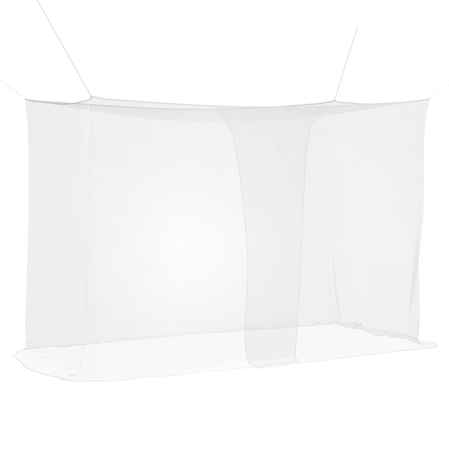 Mosquito Net for Bed 156 Mesh 3 pcs White Polyester