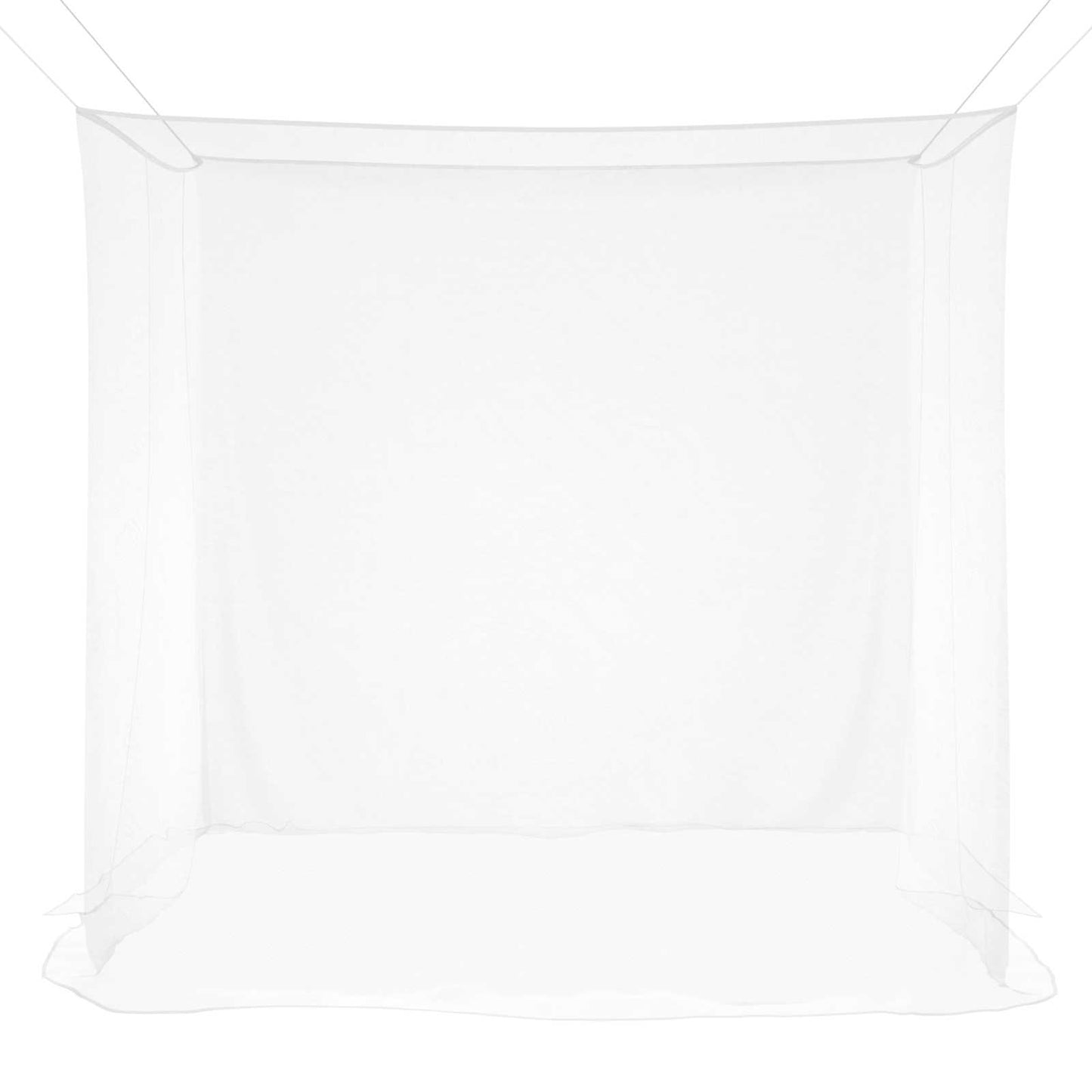 Mosquito Net for Bed 156 Mesh 3 pcs White Polyester