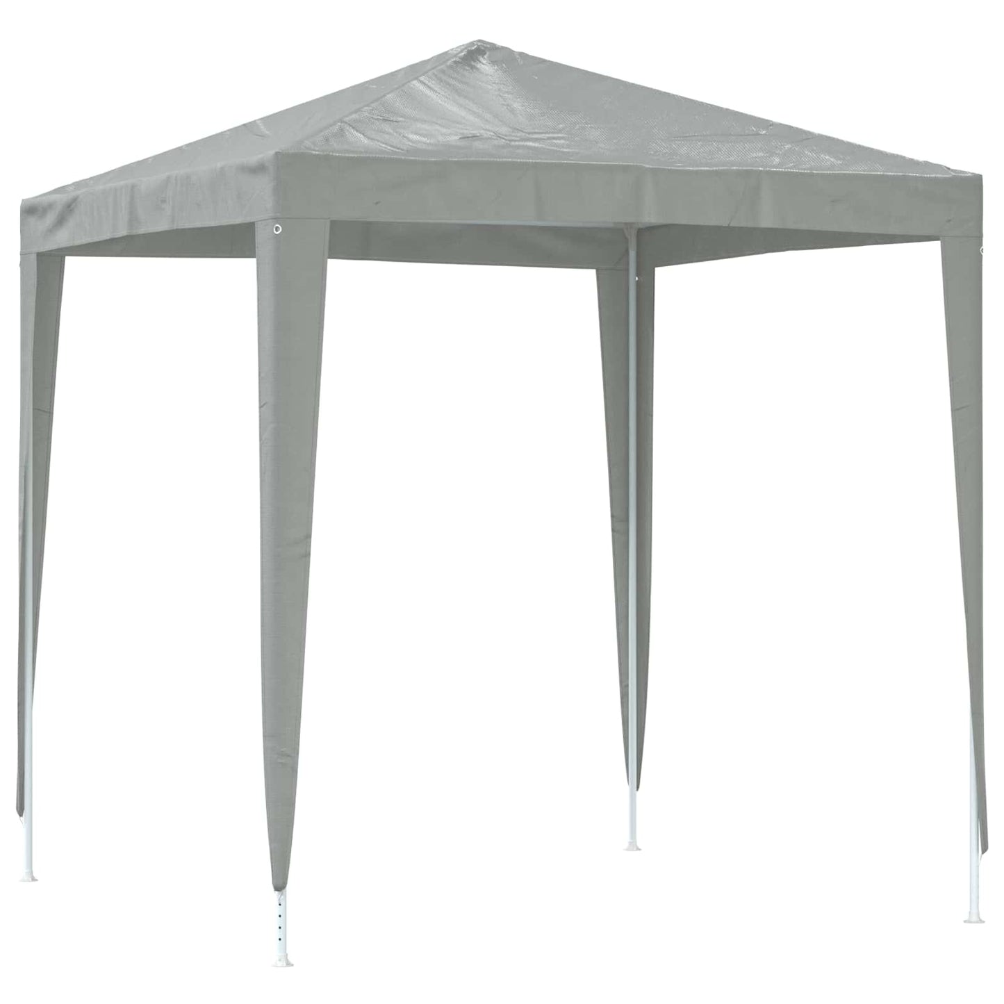 Party Tent 200 x 200 x 240 cm Light Grey PE and Steel