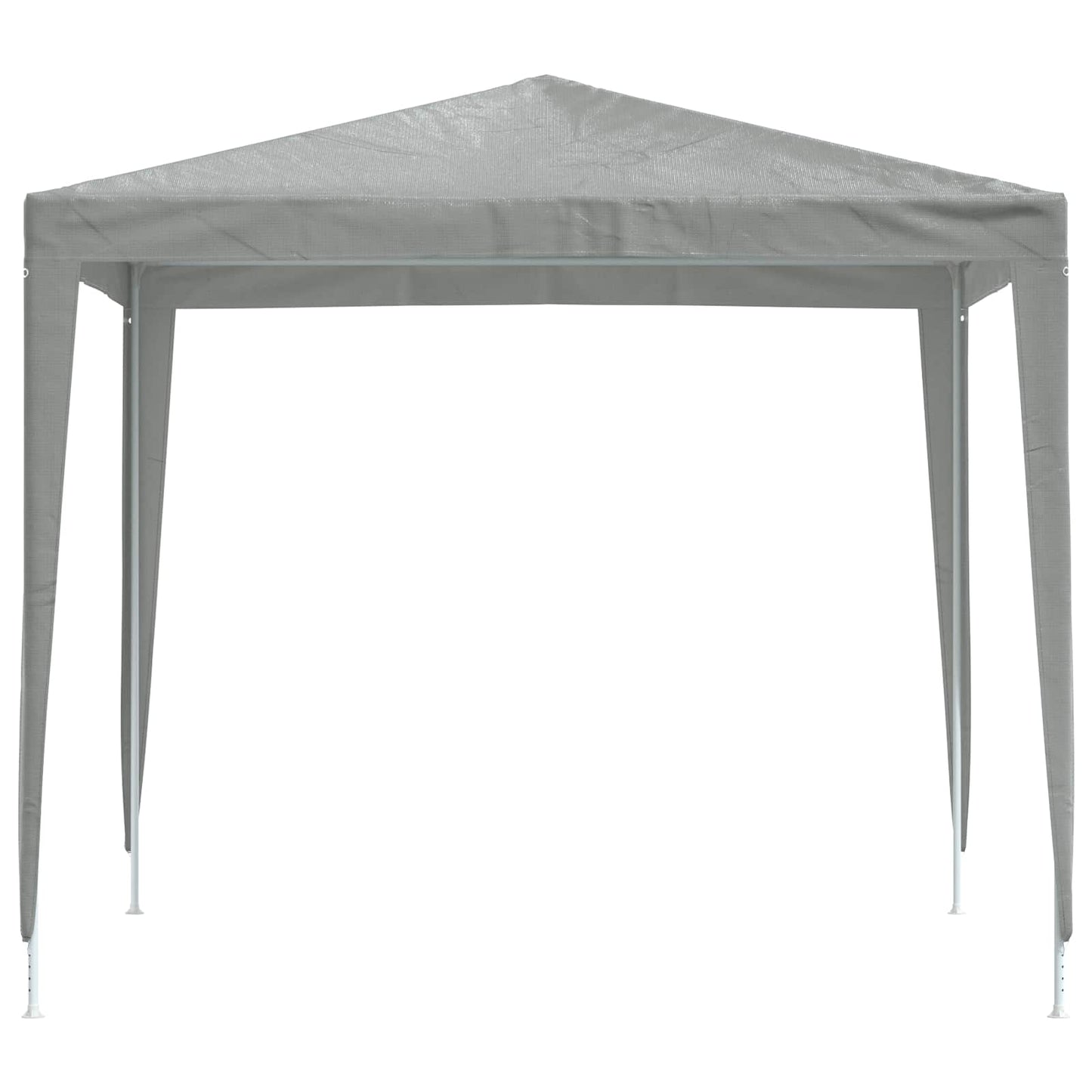 Party Tent 250 x 250 x 240 cm Light Grey PE and Steel