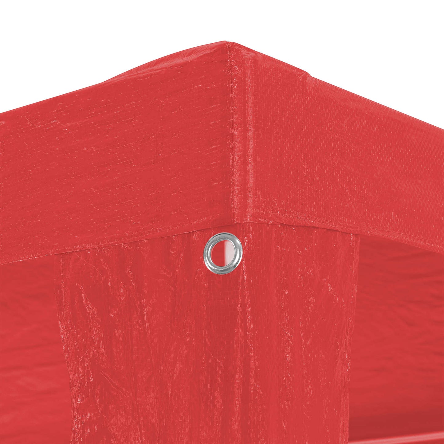 Party Tent Red 900 x 300 x 255 cm PE and Steel