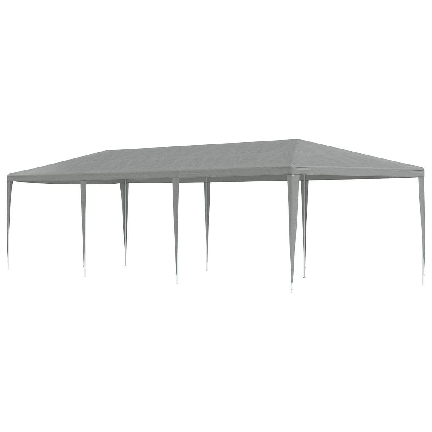 Party Tent Light Grey 900 x 300 x 255 cm PE and Steel