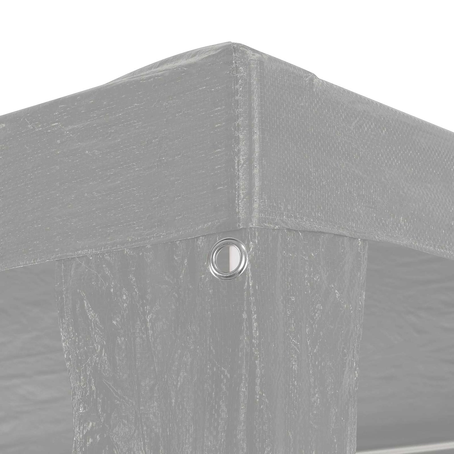 Party Tent Light Grey 1200 x 300 x 255 cm PE and Steel