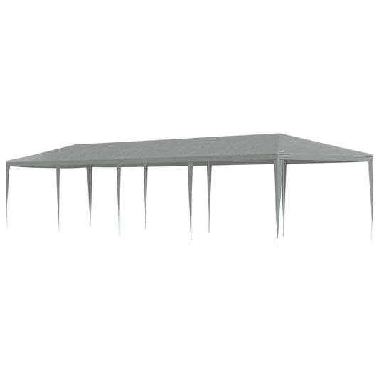 Party Tent Light Grey 1200 x 300 x 255 cm PE and Steel