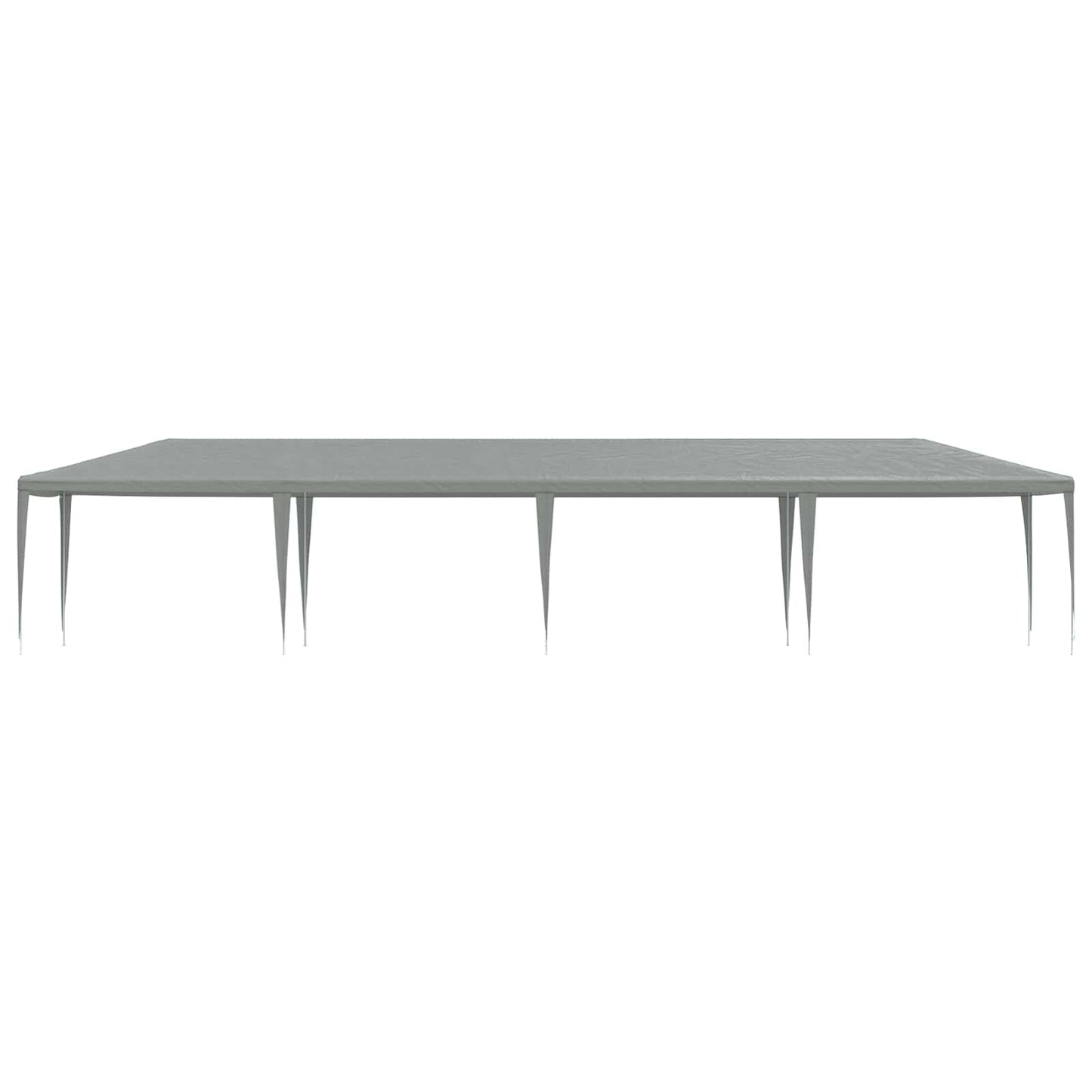 Party Tent Light Grey 1200 x 300 x 255 cm PE and Steel