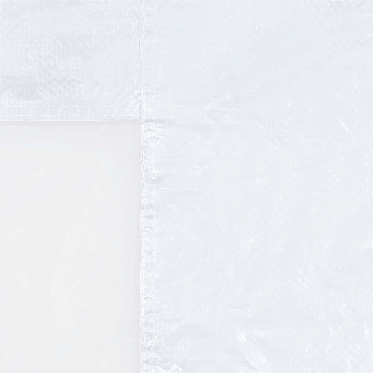 Party Tent Sidewall 2 pcs 200 x 195 cm White PE and Steel