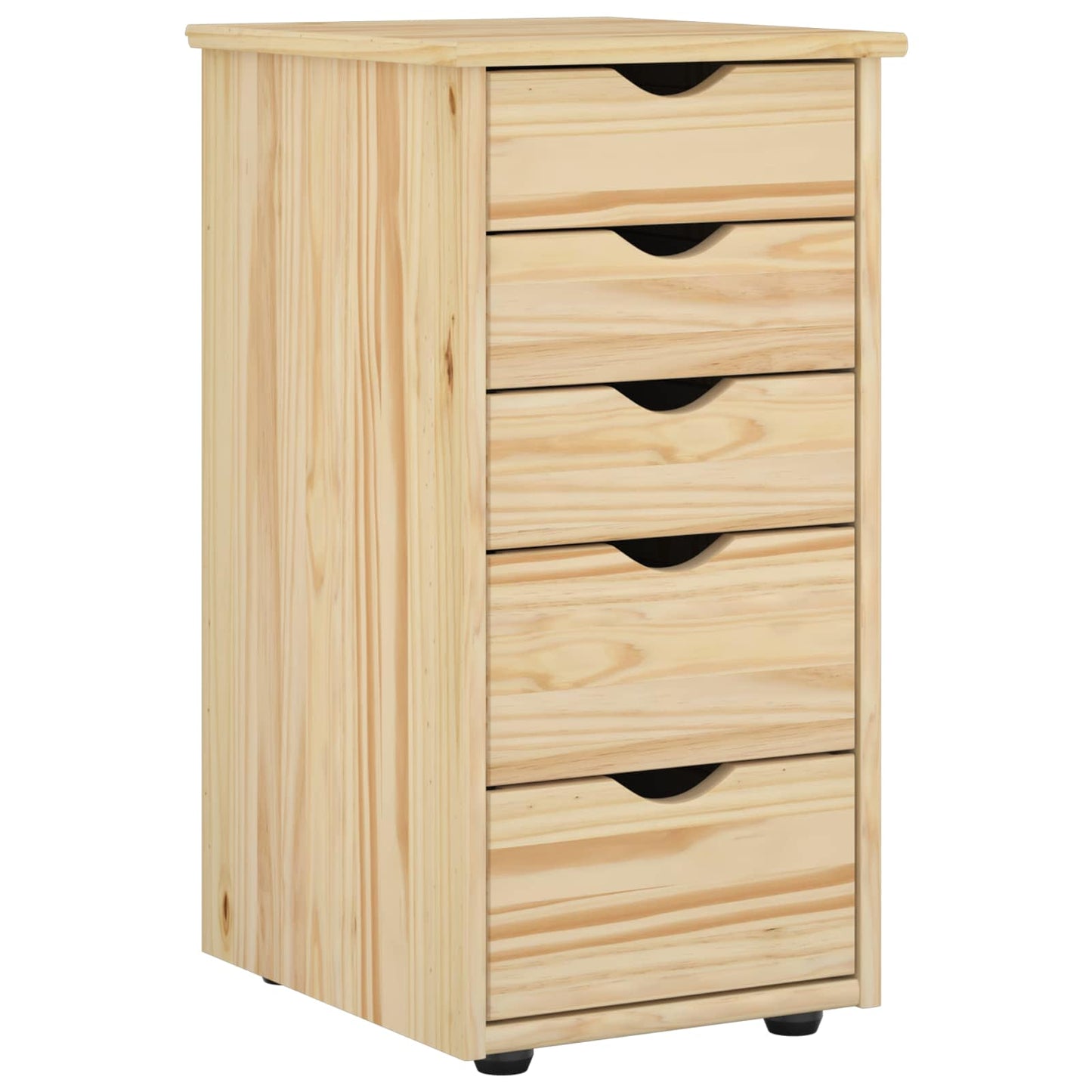 Cabinet Brown 34 x 39 x 61.5 cm Solid Pine Wood