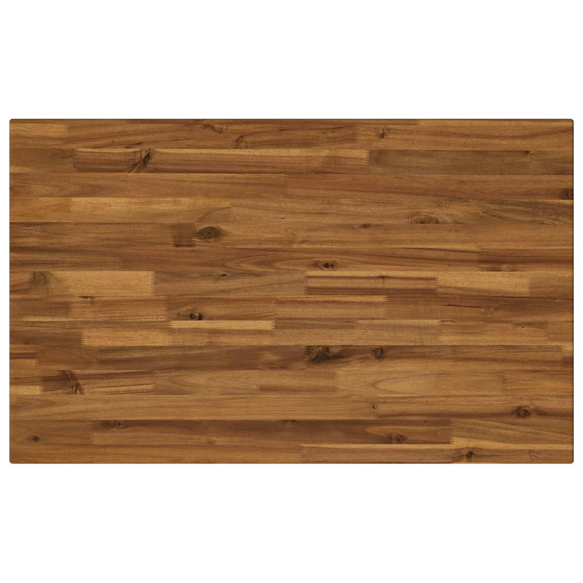 110 x 55 x 75 cm Solid Acacia Wood Natural and Coffee