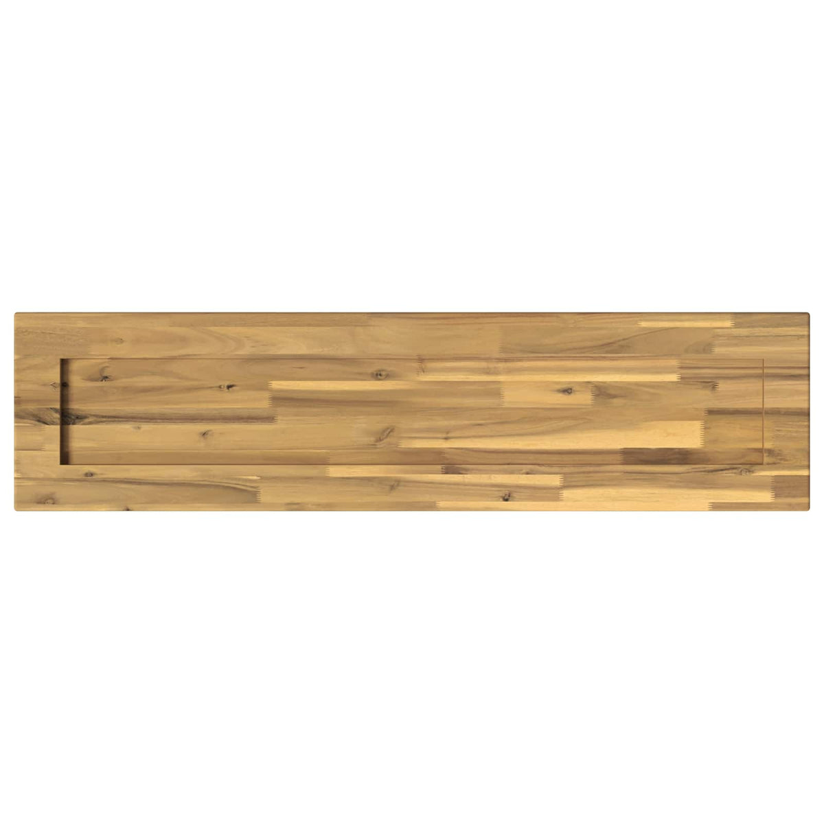 Rectangular Table Top 120 x 20 x 3.5 cm Rectangular White