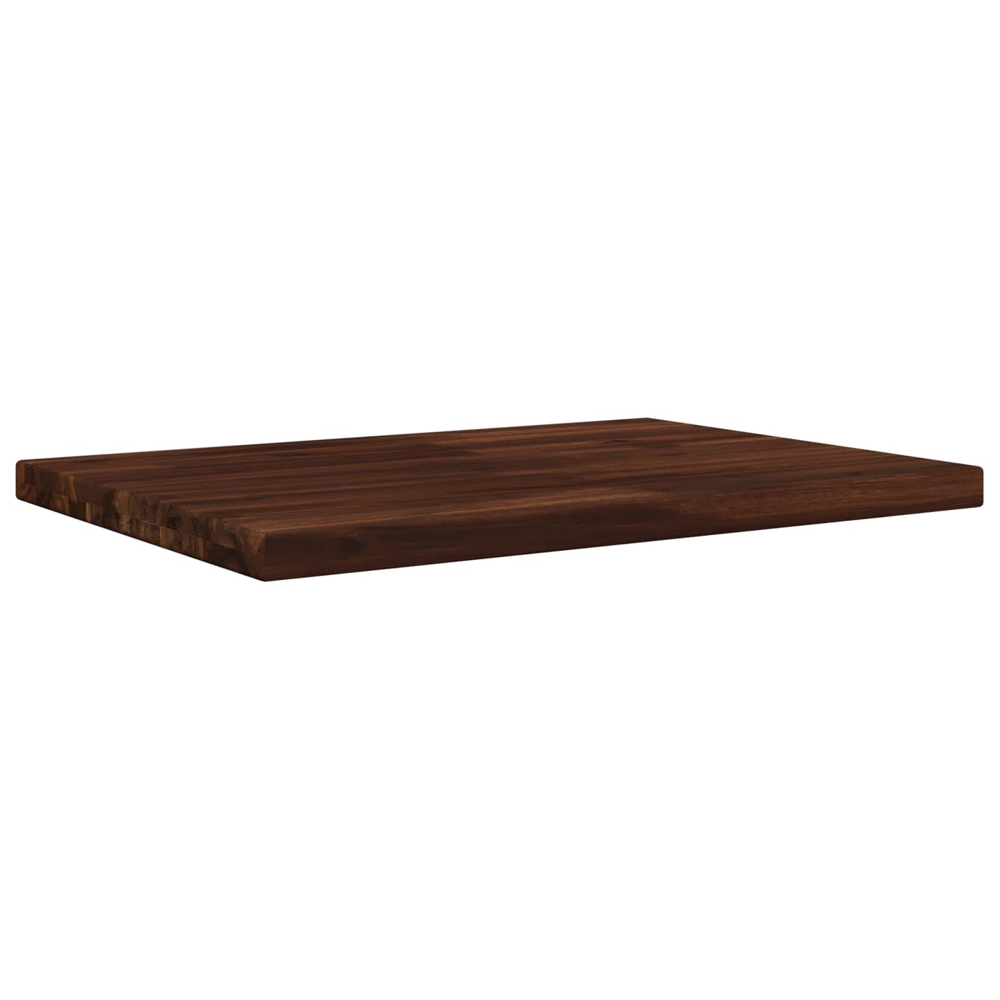 Rectangular Table Top 80 x 40 x 3.5 cm Rectangular Dark Brown
