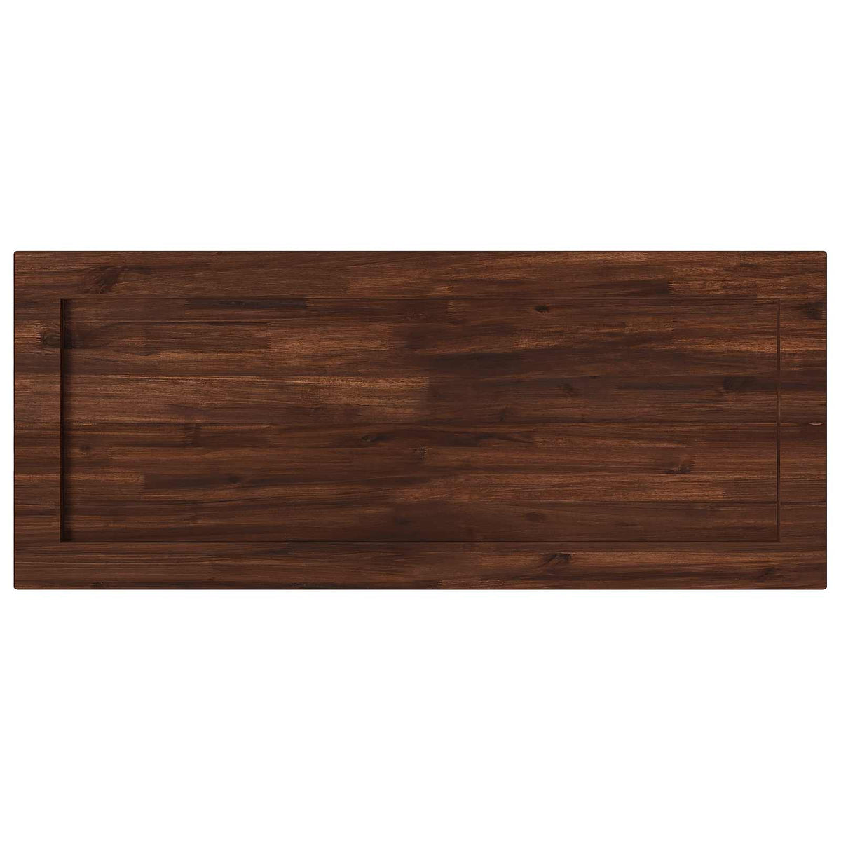 Rectangular Table Top 140 x 40 x 3.5 cm Rectangular Dark Brown