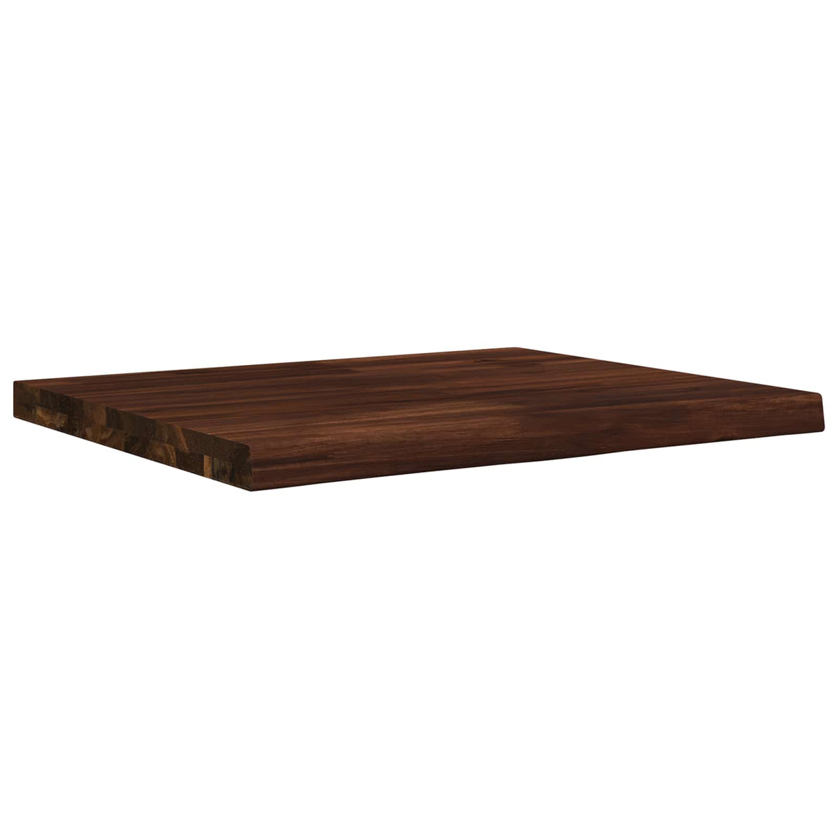 Live Edge Table Top 80 x 50 x 3.2 cm Rectangular