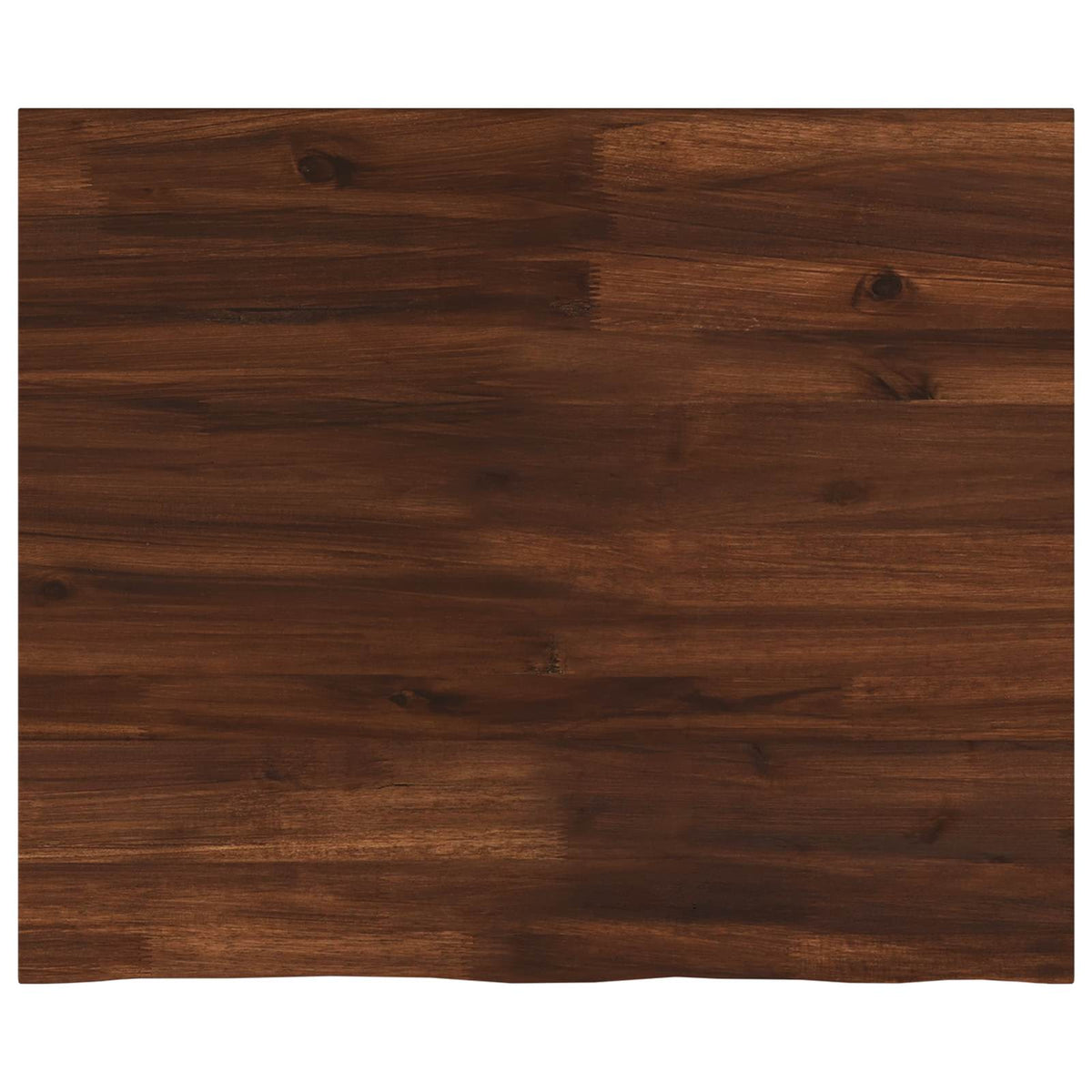 Live Edge Table Top 80 x 50 x 3.2 cm Rectangular