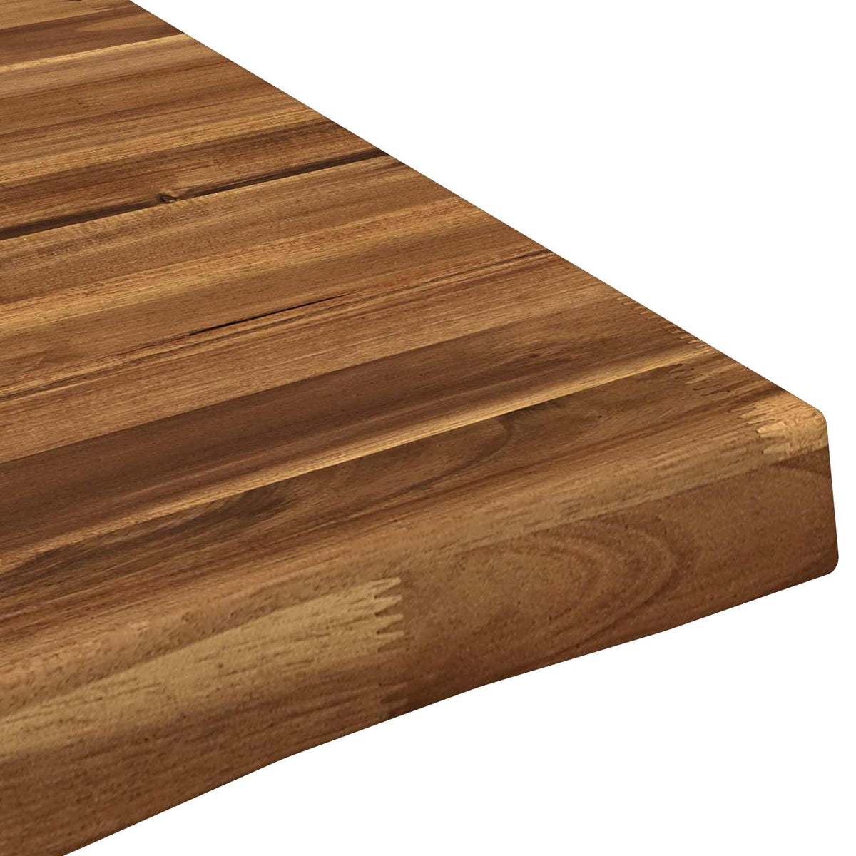 Live Edge Table Top 100 x 60 x 3.2 cm Rectangular